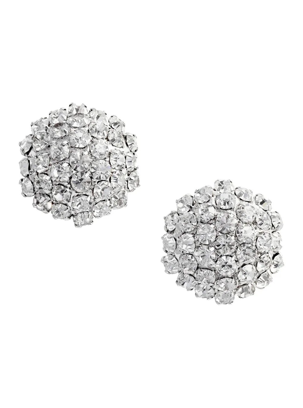 All-Over Crystal Earrings by Self-Portrait