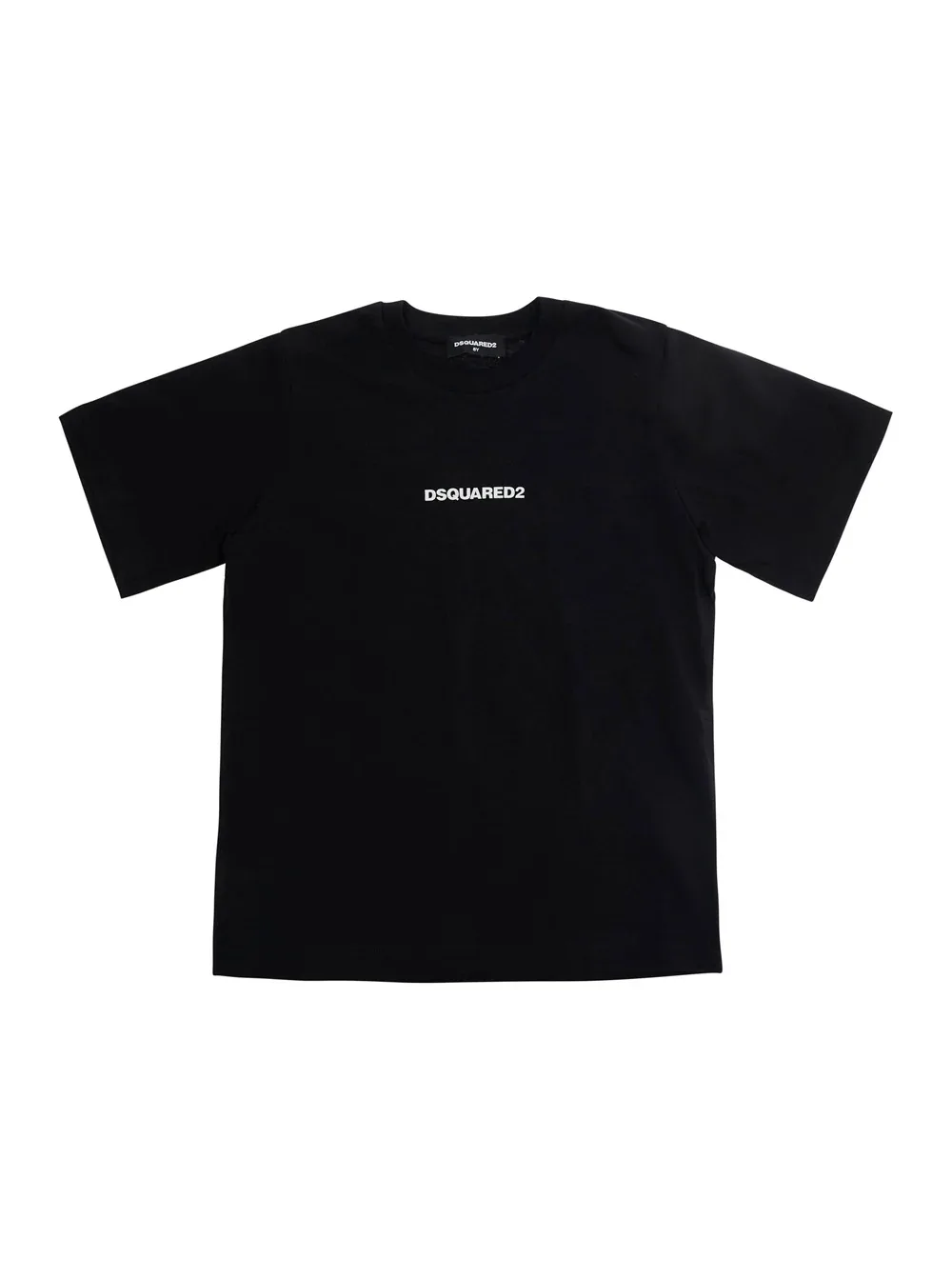 Crew Neck Cotton T-Shirt by Dsquared2