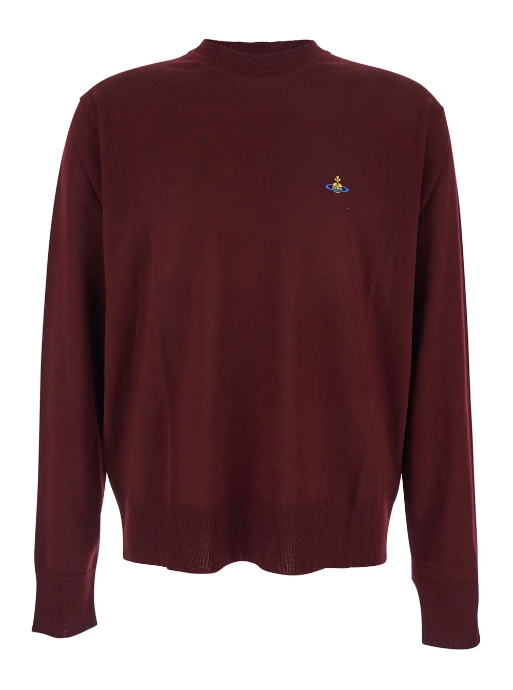 Crew Neck Orb Logo Sweater by Vivienne Westwood