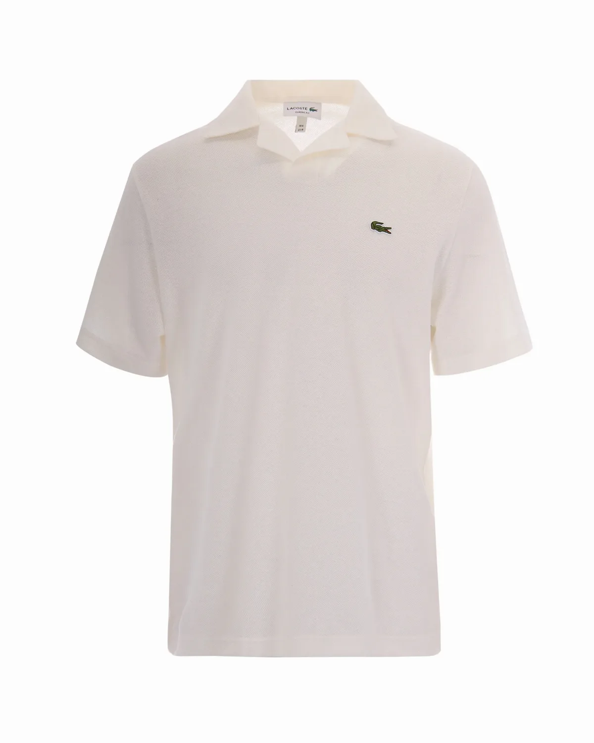 Linen-Cotton Piqué Polo by Lacoste