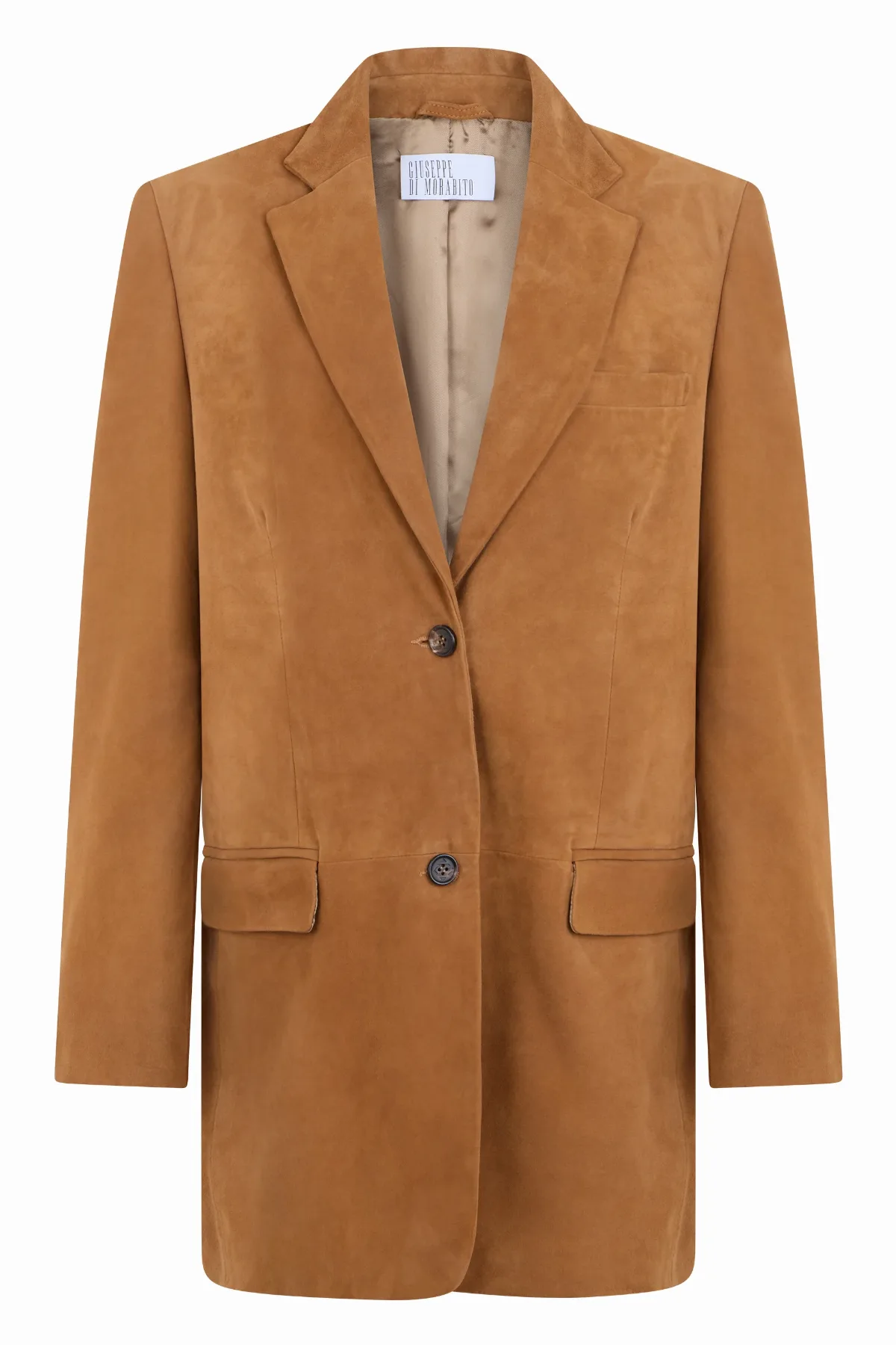 Suede Calfskin Blazer by Giuseppe Di Morabito
