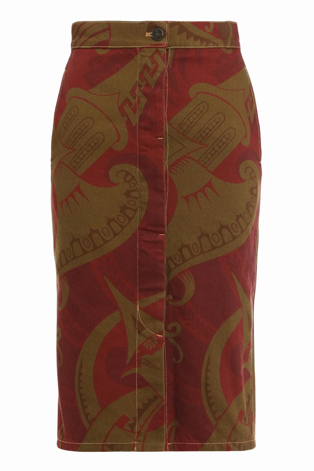 Printed Cotton Skirt by Vivienne Westwood