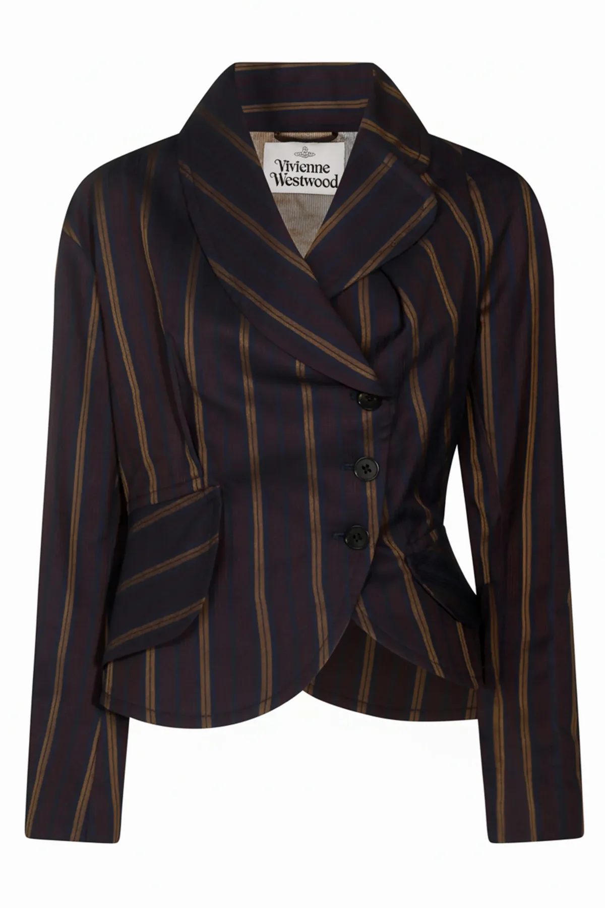Striped Cotton Blazer by Vivienne Westwood