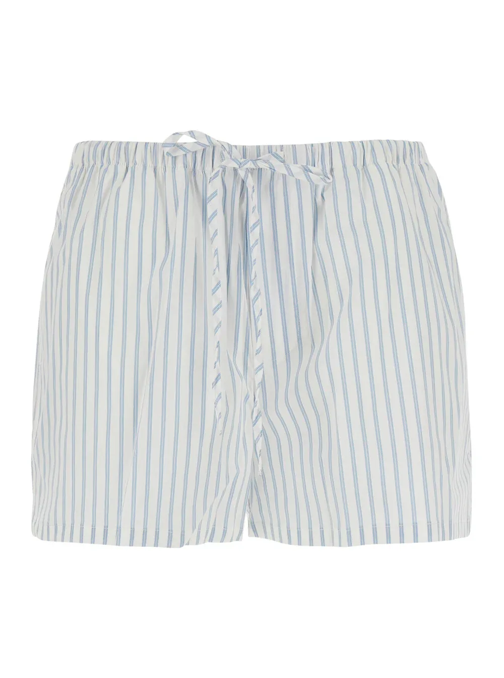 Striped Cotton-Blend Shorts by Dunst