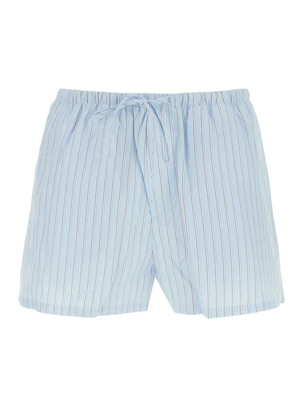 Striped Cotton Bermuda Shorts by Dunst