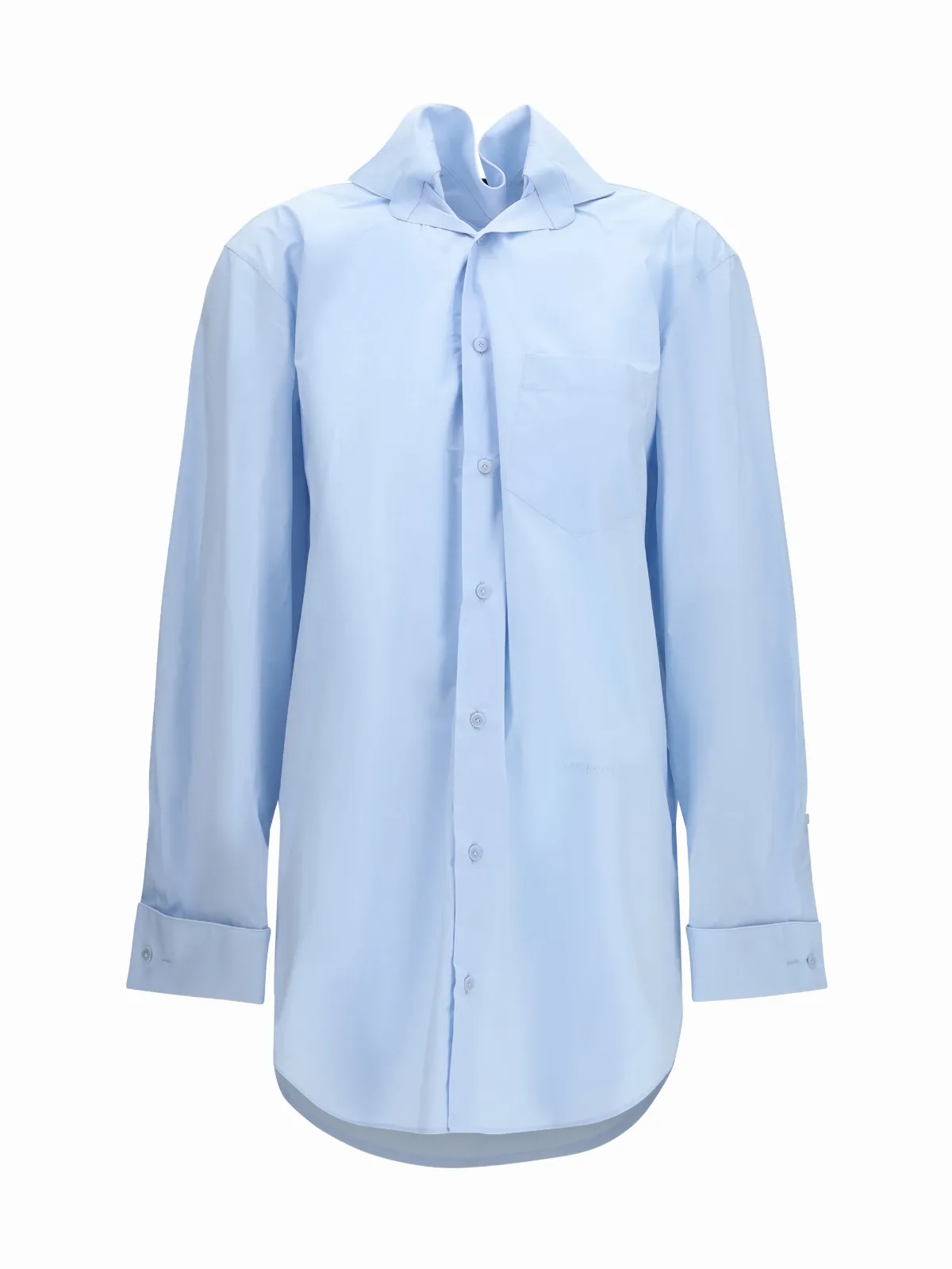 Elasticated Collar Shirt by Alainpaul