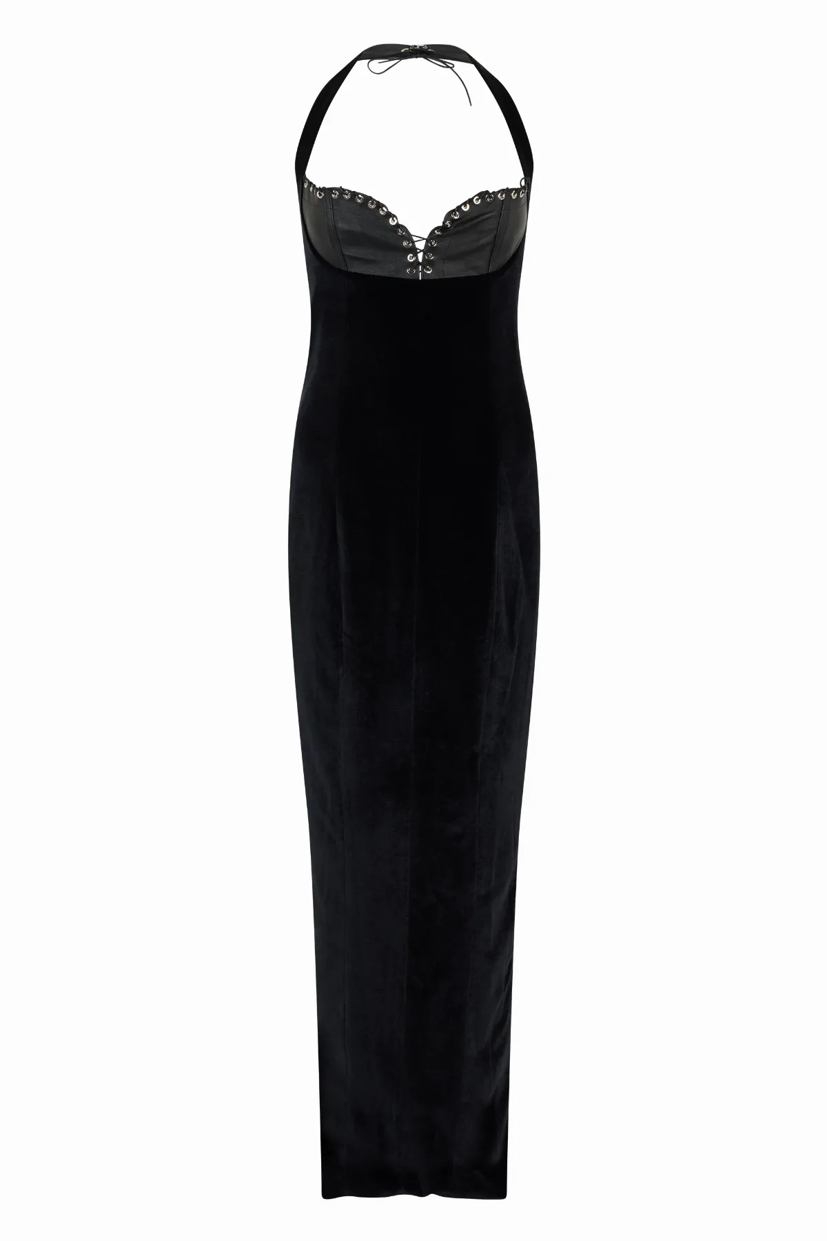 Deep V-Neck Fitted Dress by Ludovic De Saint Sernin