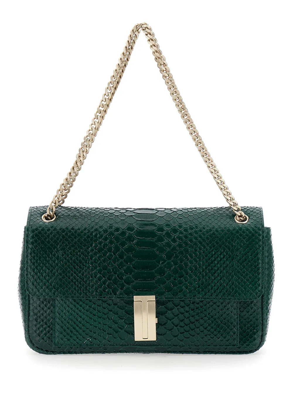 Python-Textured Calf Leather Crossbody Bag by Tom Ford