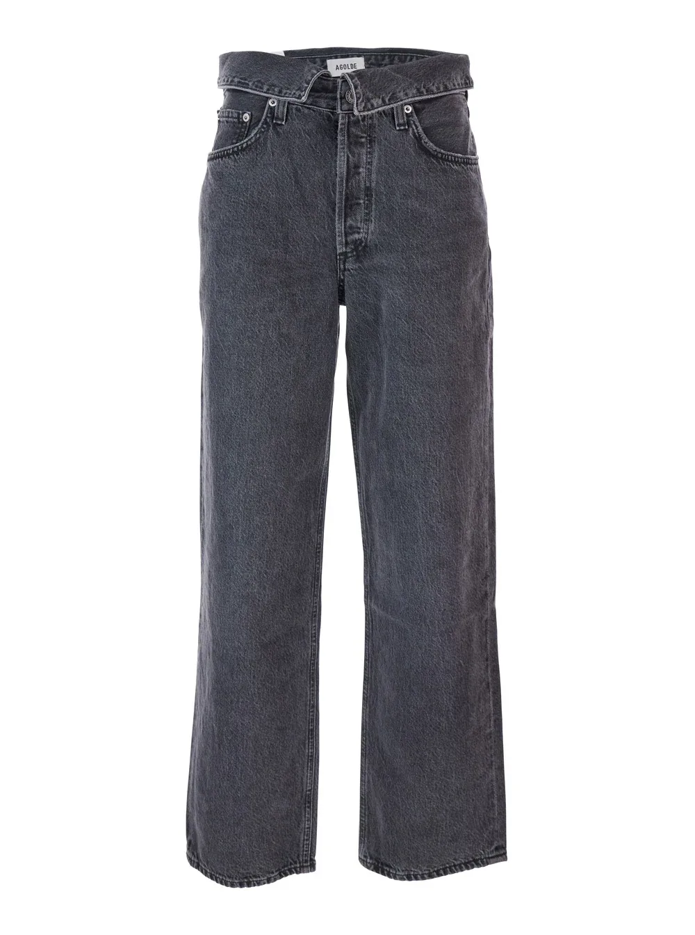 Wide-Leg Denim Jeans by Agolde