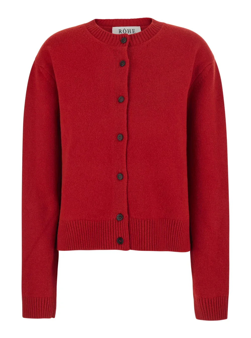 Wool Blend V-Neck Cardigan by RóHe