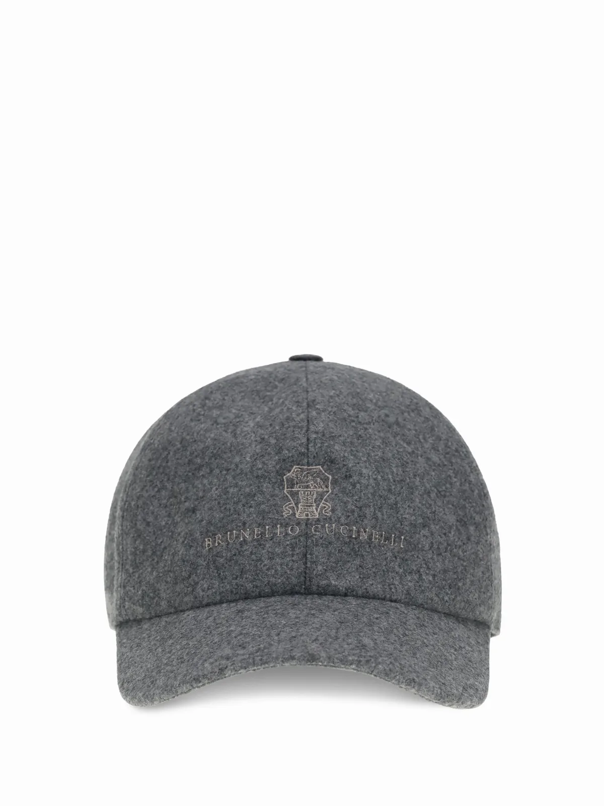 Fleece Wool Baseball Cap by BRUNELLO CUCINELLI