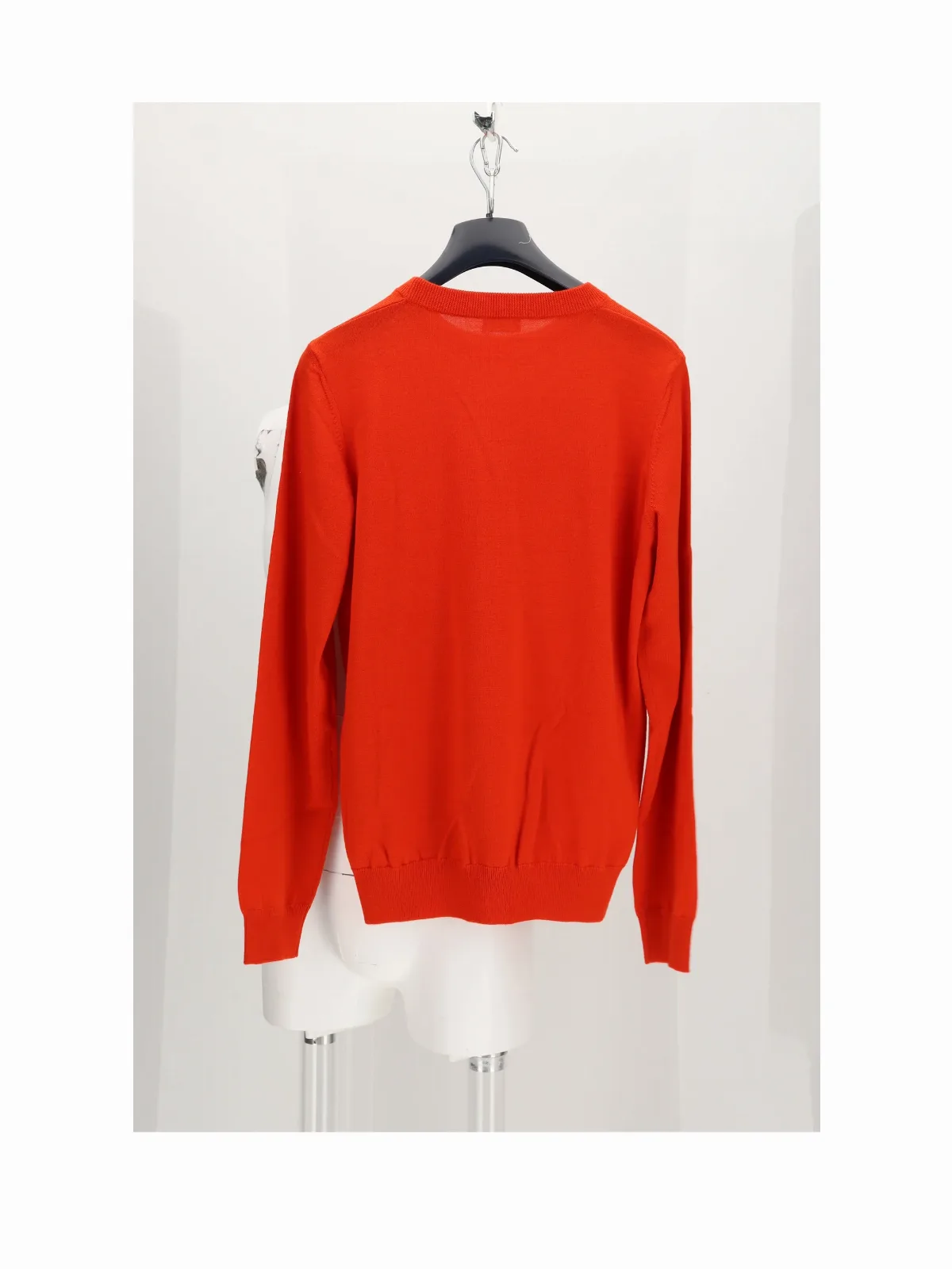 Fleece Wool Crewneck Sweater by Celine