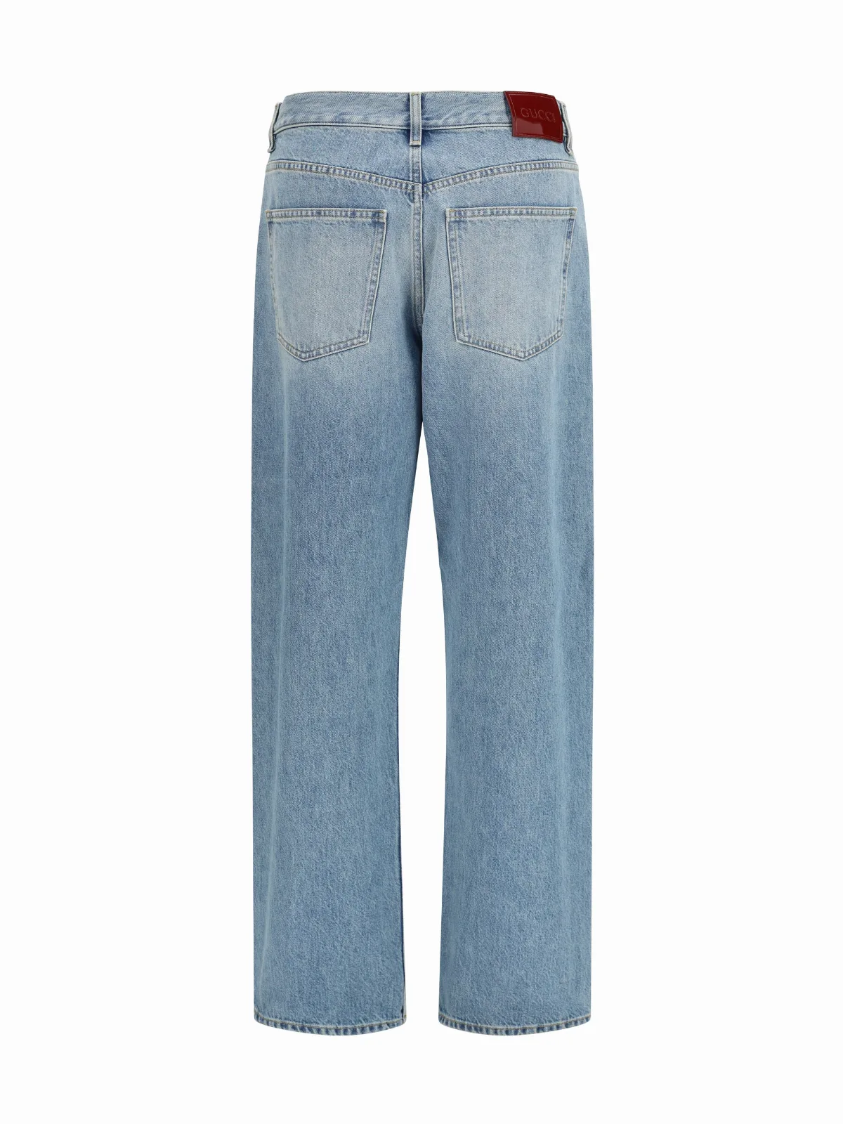 Certified Cotton Denim Jeans by Gucci