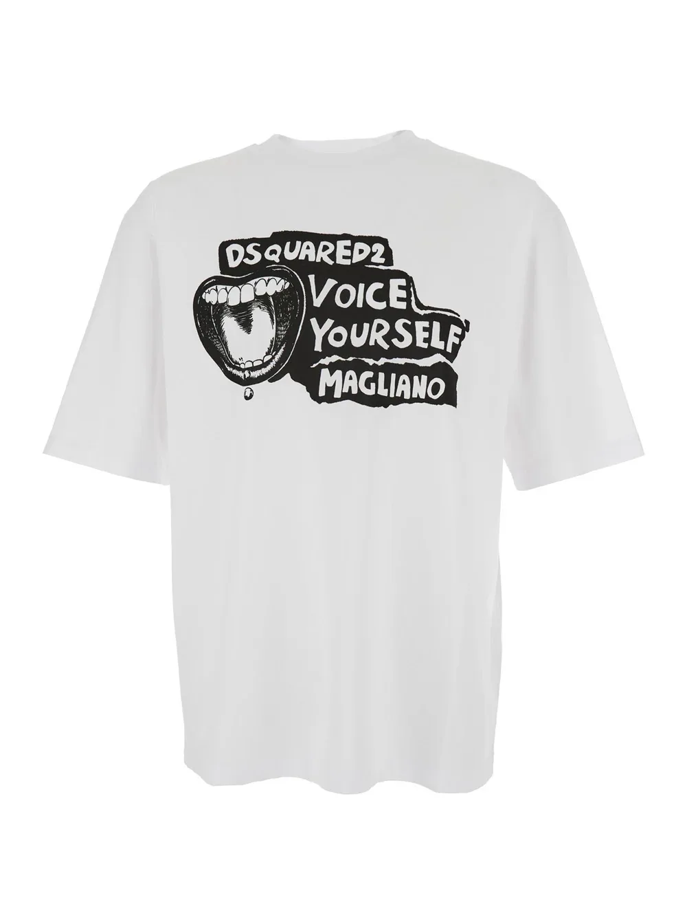 Logo-Print Graphic T-Shirt by Dsquared2