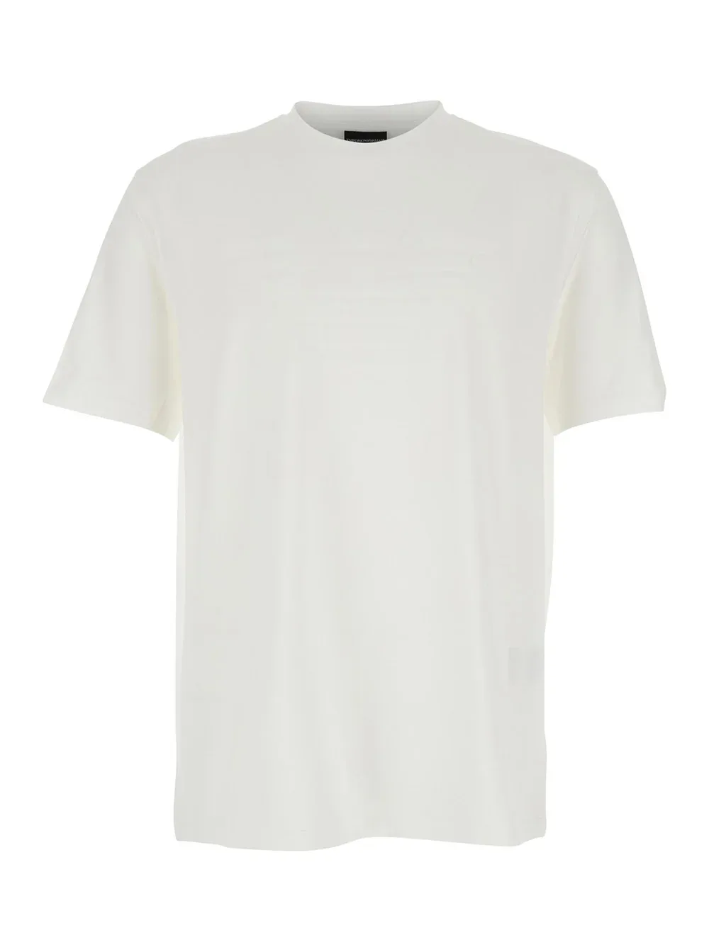Crew Neck Cotton T-Shirt by Emporio Armani