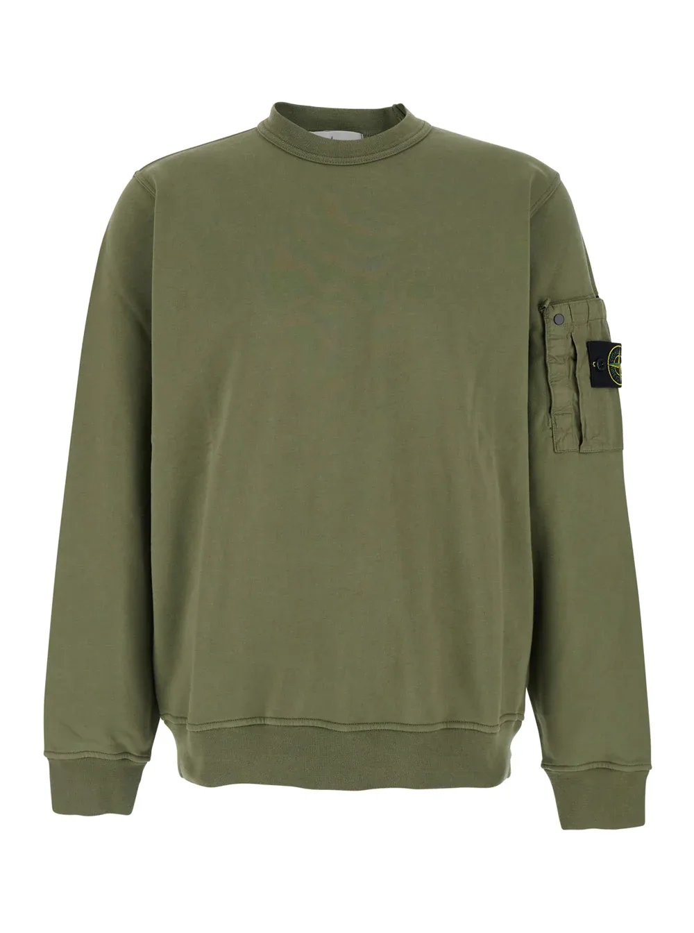 Cotton Crewneck Sweatshirt by Stone Island