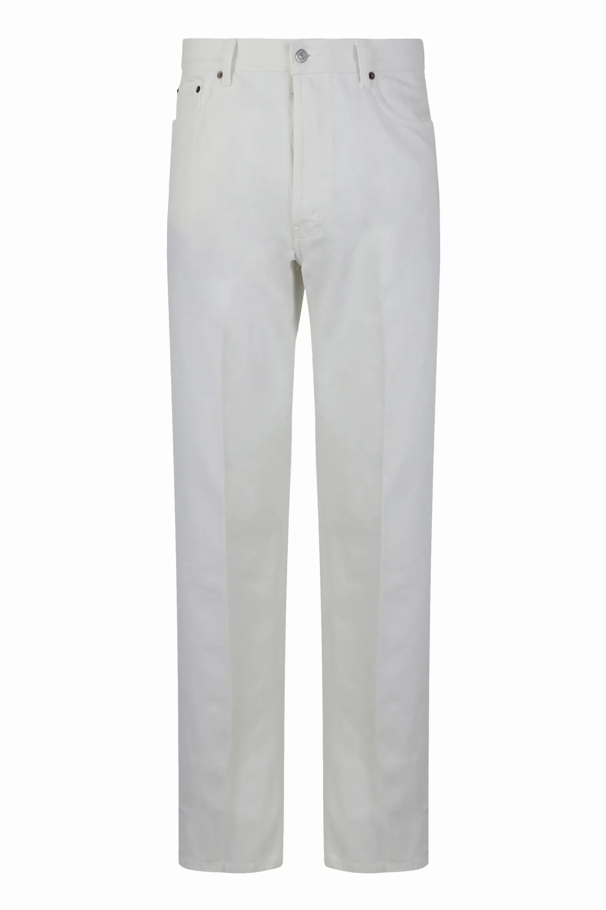 Denim Straight-Leg Jeans by Celine