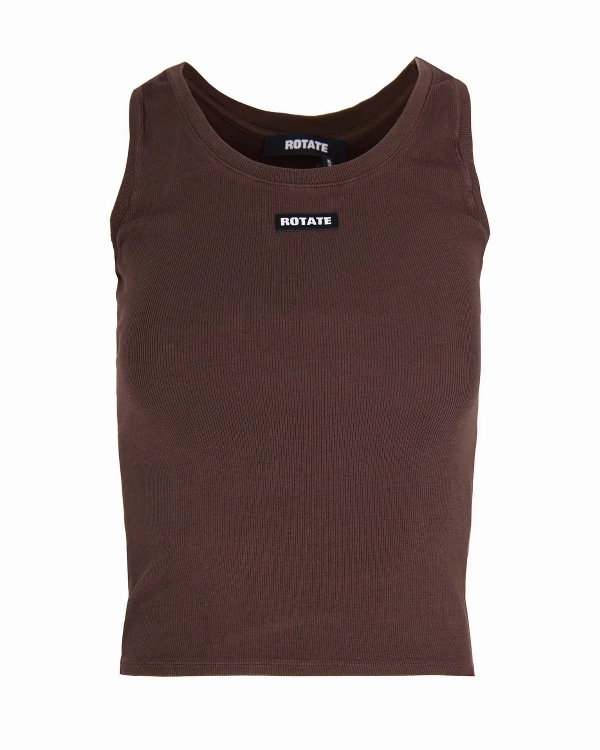 Ribbed Organic Cotton Tank Top by Rotate Birger Christensen
