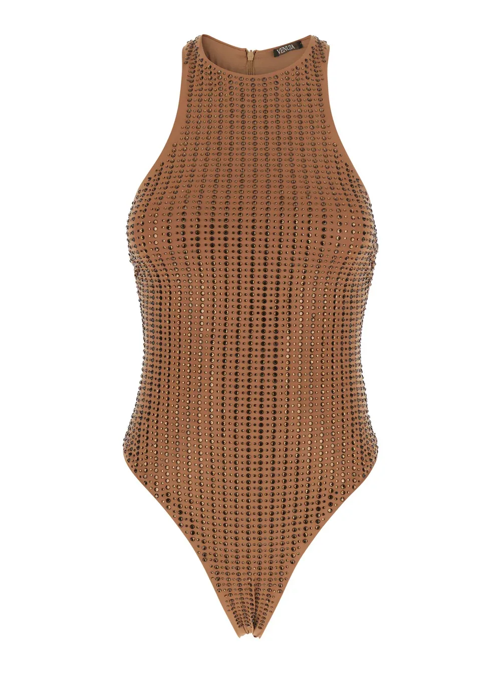 Sequin-Embellished One-Piece Swimsuit by Venuja