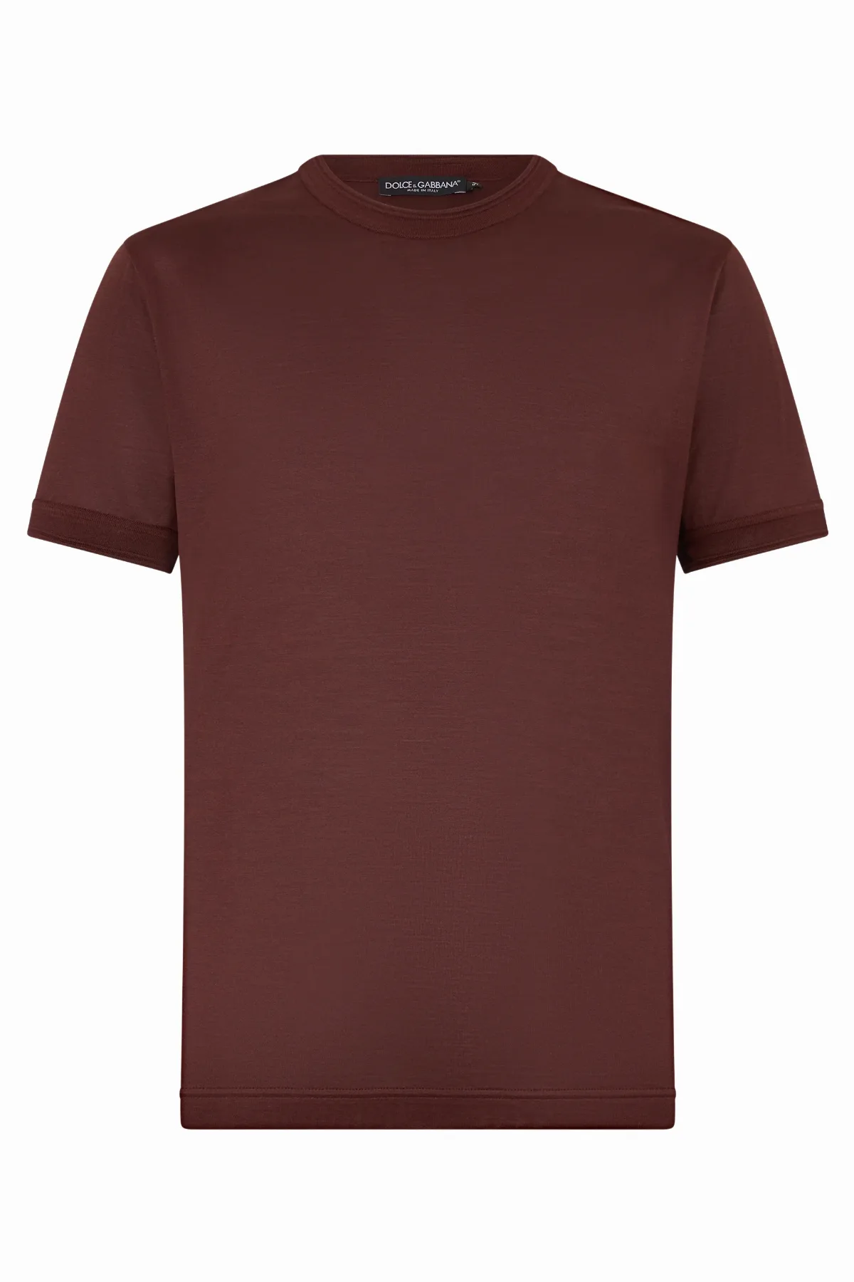 Dolce & Gabbana Silk T-Shirt by Dolce & Gabbana