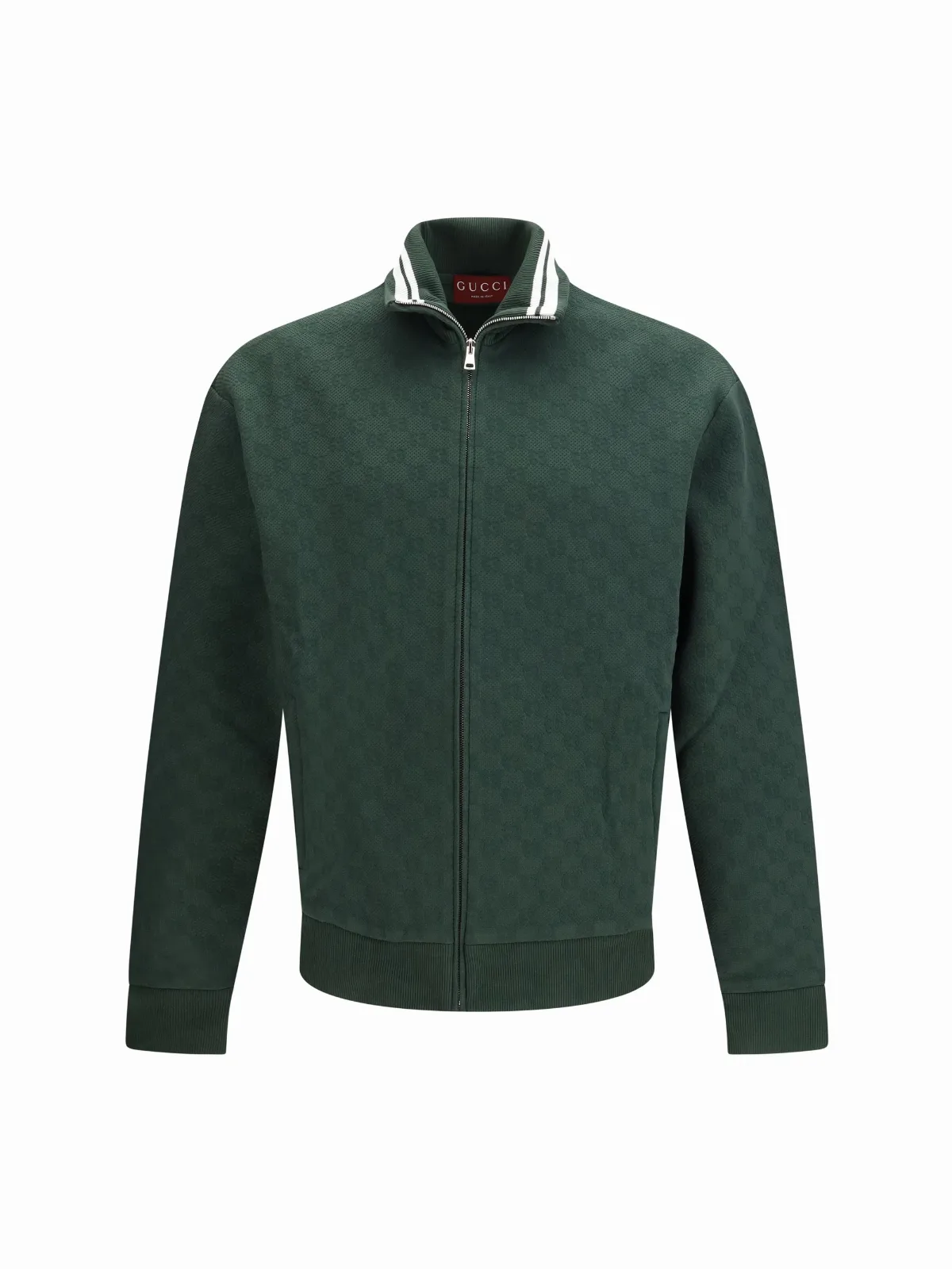 Embossed GG Technical Jersey Jacket by Gucci