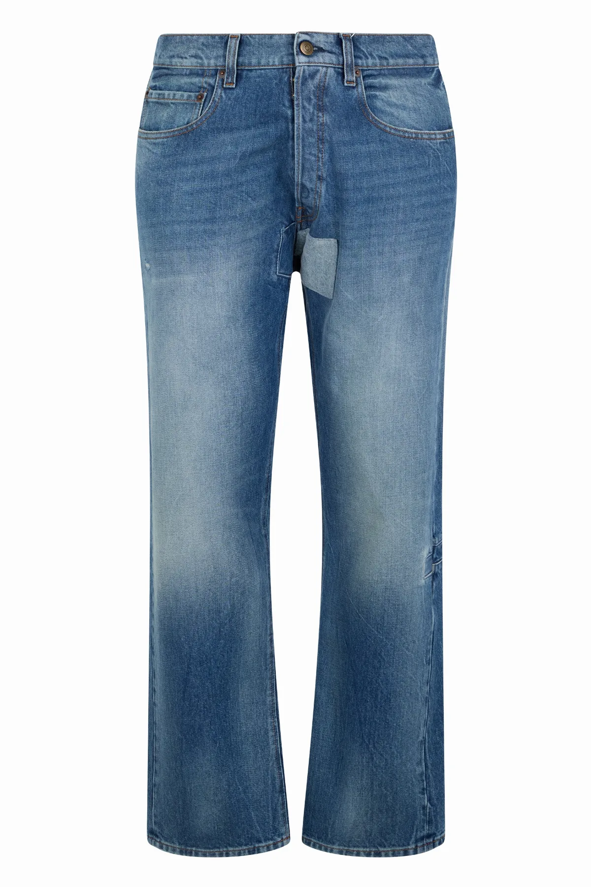 Cotton Straight-Leg Jeans by Maison Margiela