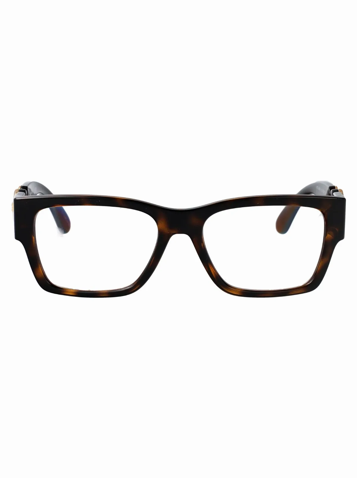 0VE3368U Havana Injected Eyeglasses by Versace