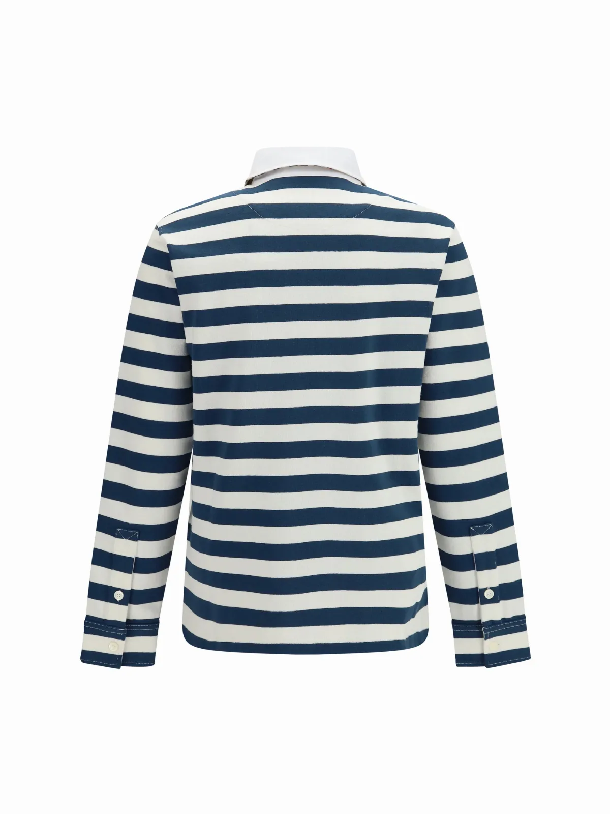 Striped Cotton Polo Shirt by Burberry