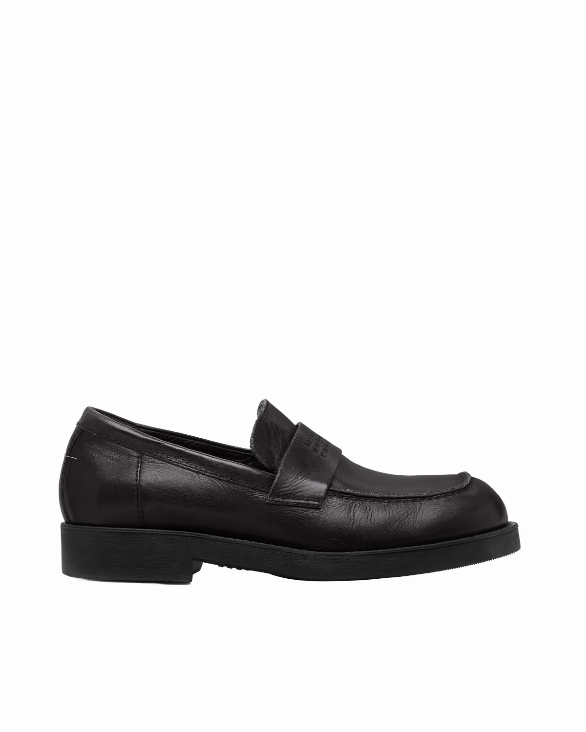Calf Leather Biker Loafer by MM6 Maison Margiela