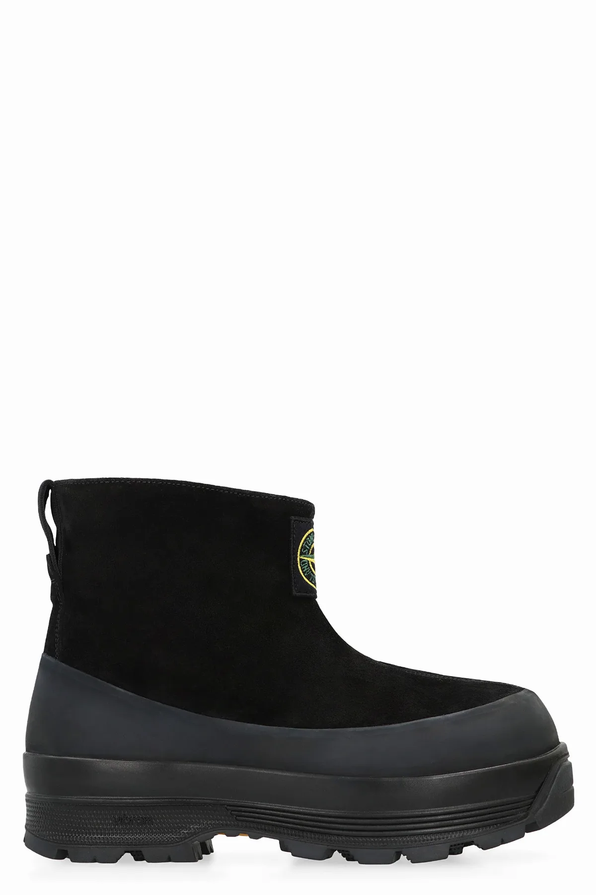 Stone Island Suede Calf Leather Ankle Boot by Stone Island