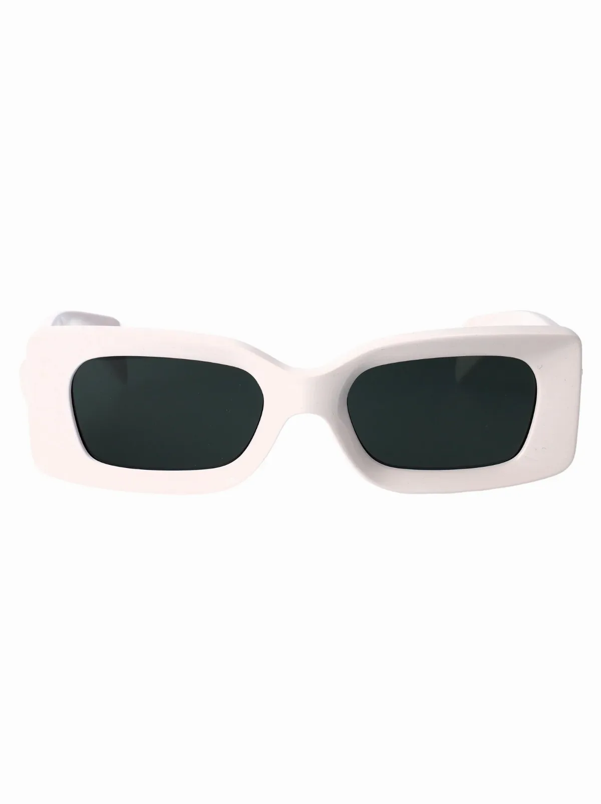 Versace Sculptural Injected Frame Sunglasses by Versace