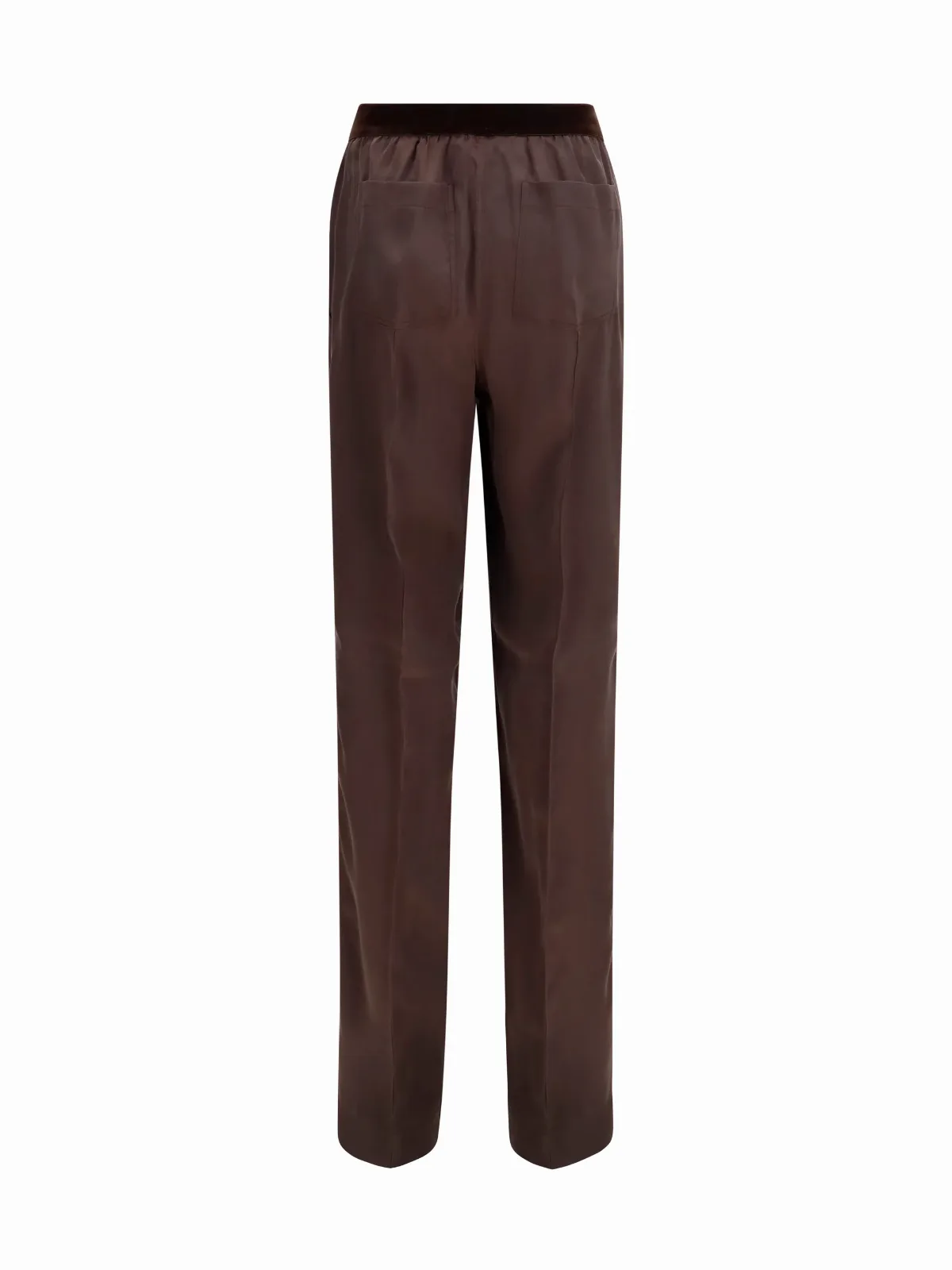Stretch Silk Satin Trousers by Tom Ford