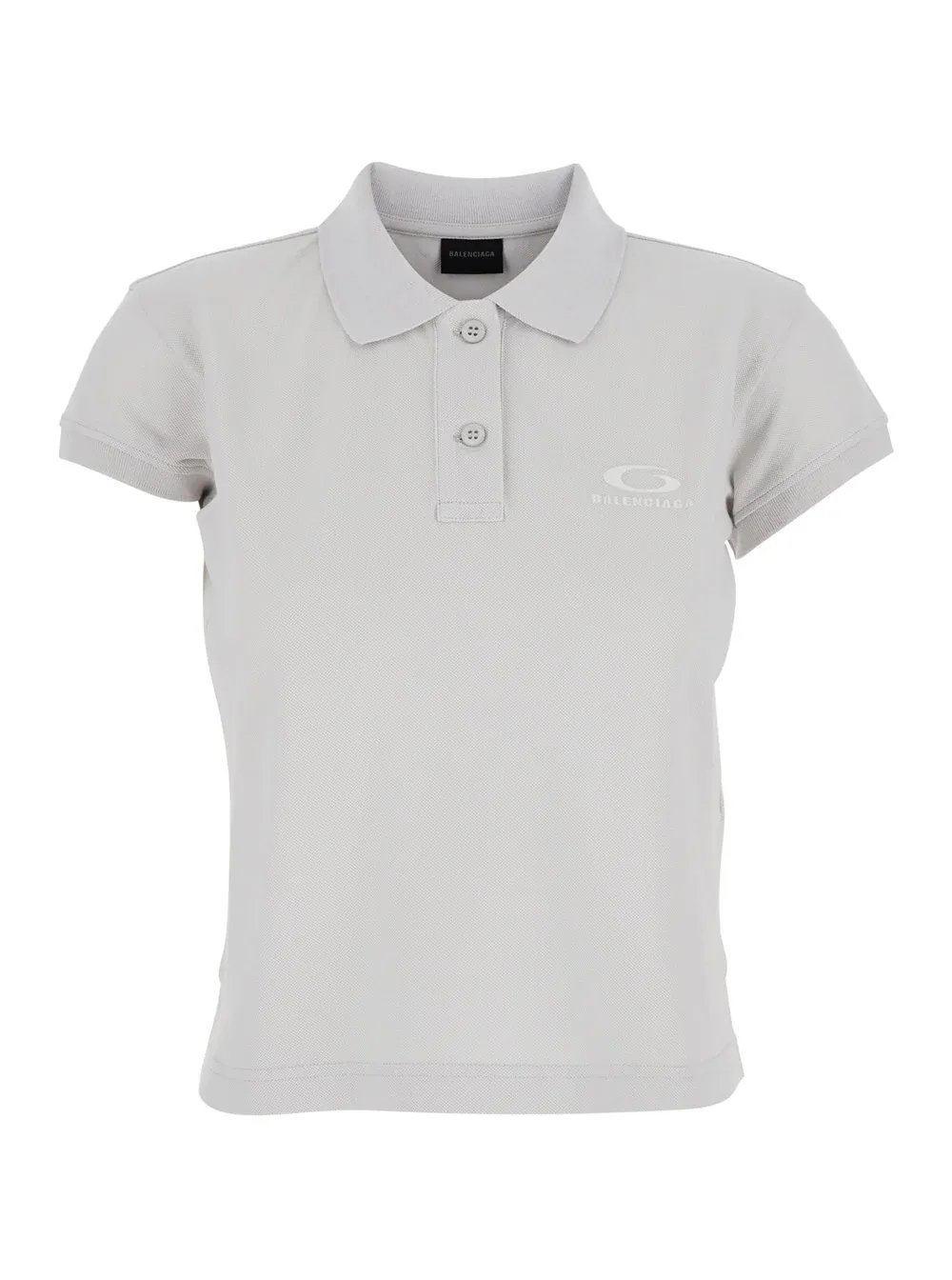 Cotton Logo Polo Shirt by Balenciaga