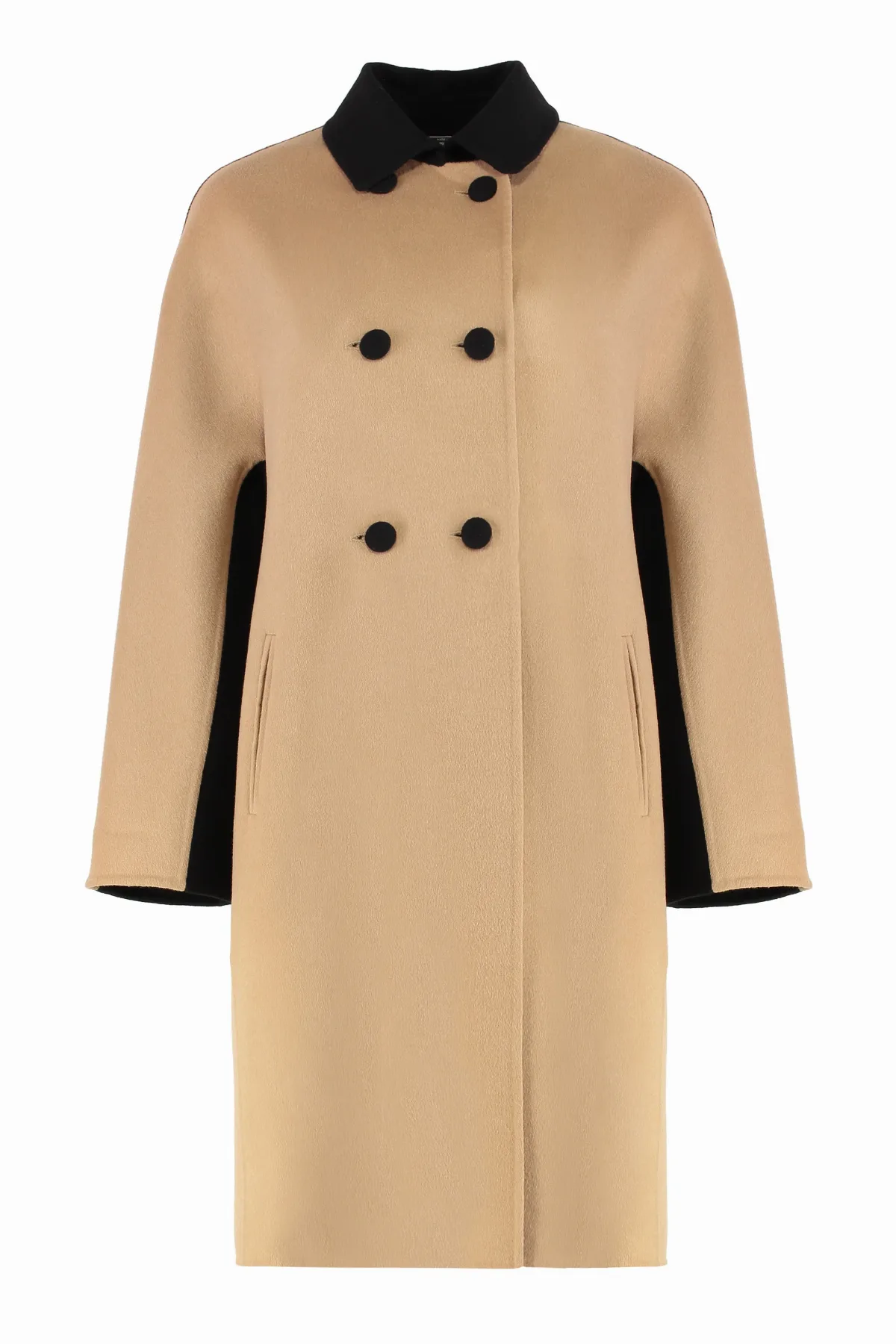 Double-Breasted Virgin Wool Coat by Sartoria Milanese
