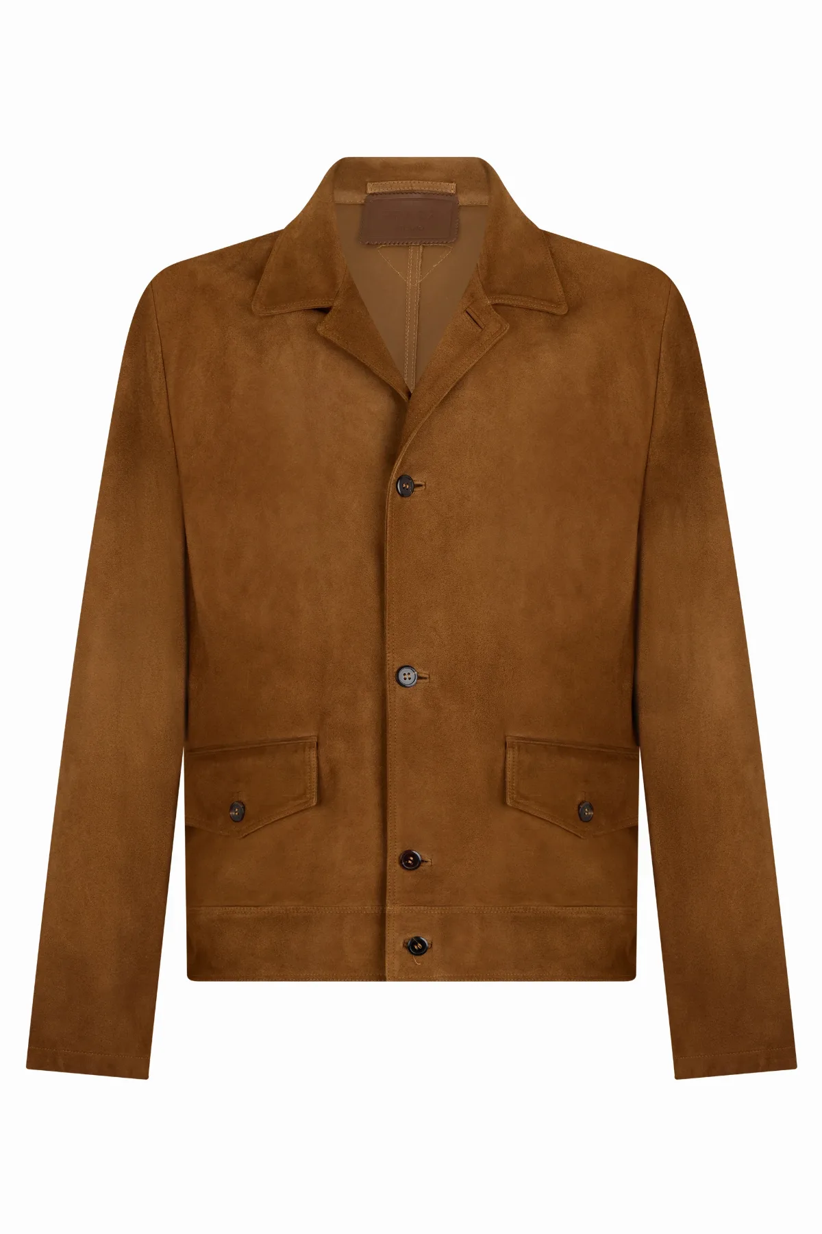 Suede Calfskin Jacket by Prada