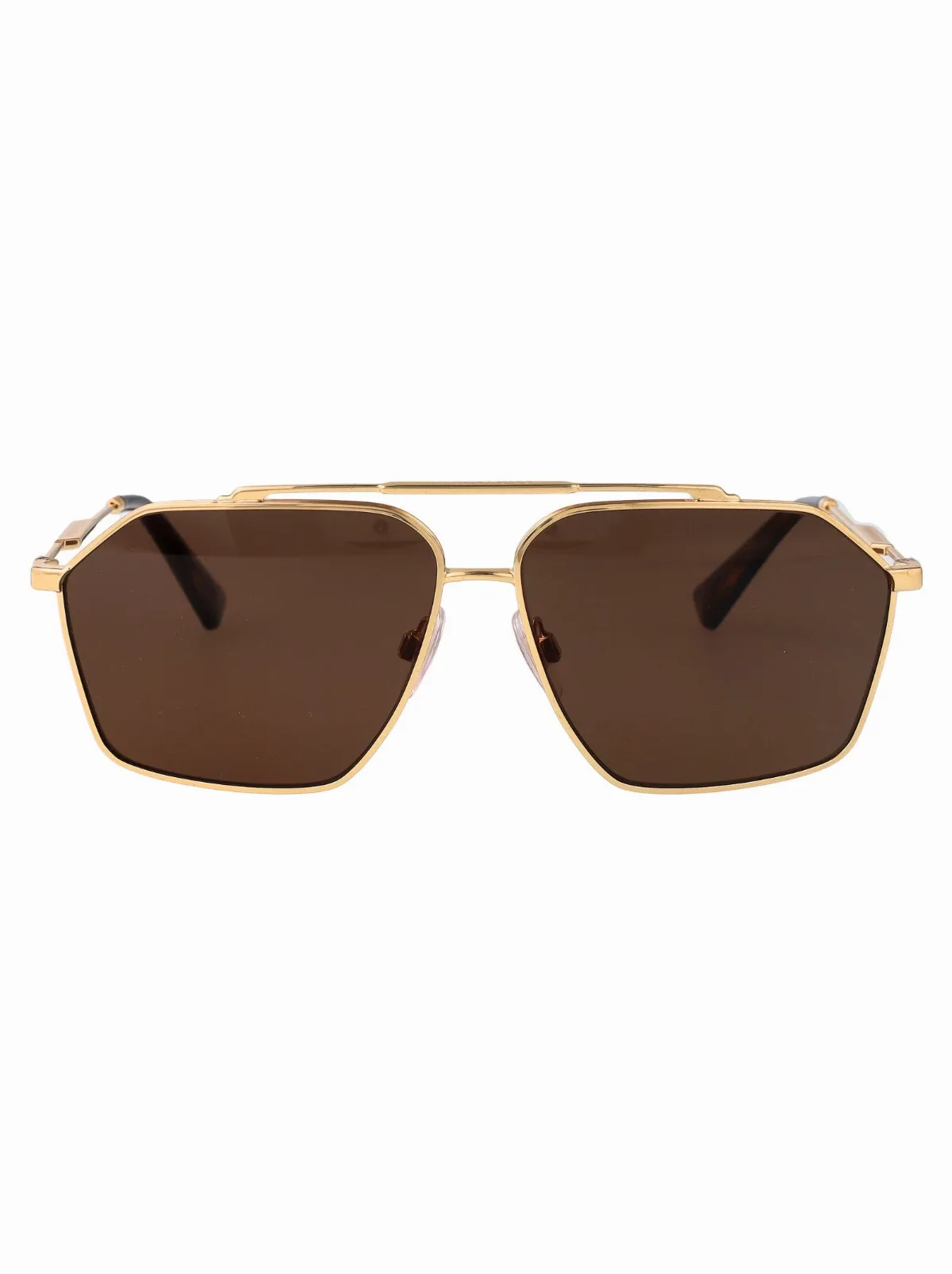 0DG2303 Gold Metal Frame Sunglasses by Dolce & Gabbana