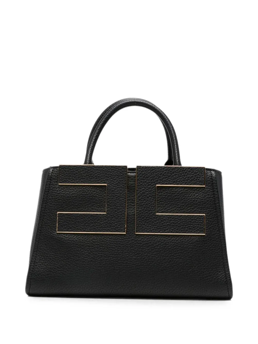 Pebbled Faux Leather Shoulder Bag by Elisabetta Franchi