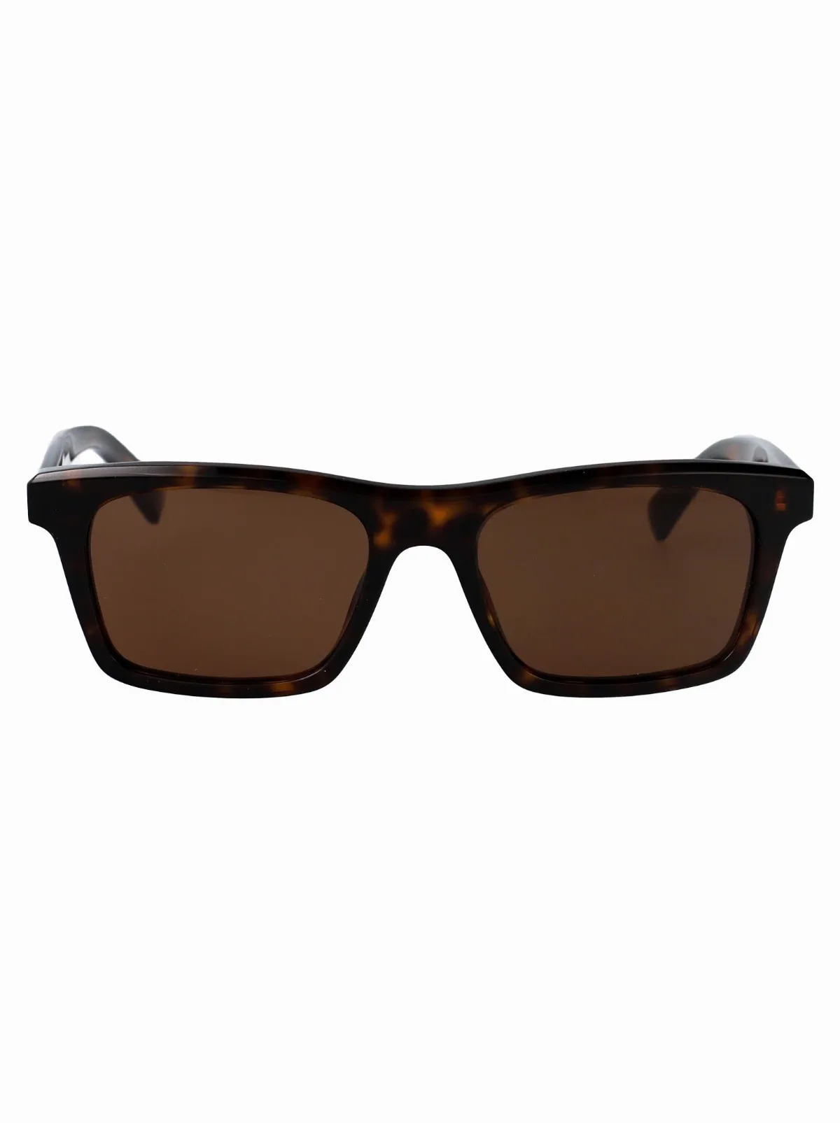 AM0472S Tortoiseshell Injected Sunglasses by alexander mcqueen