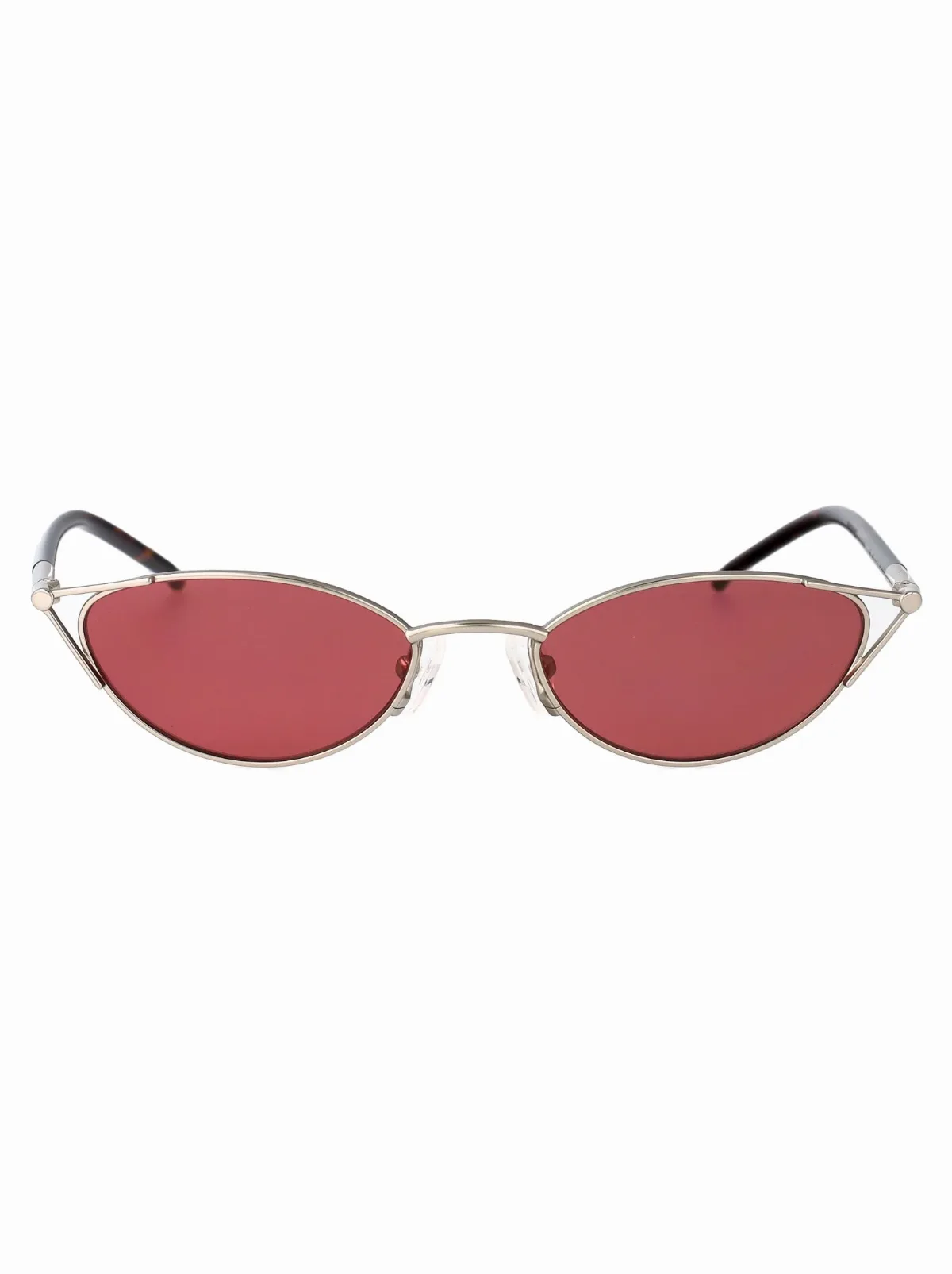 AM0563S Metal Cat-Eye Sunglasses by alexander mcqueen