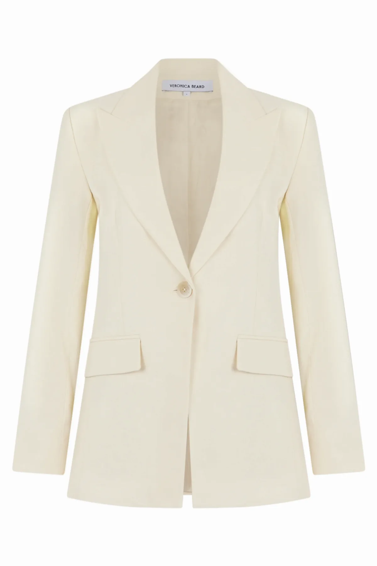Cotton-Viscose Blazer by Veronica Beard