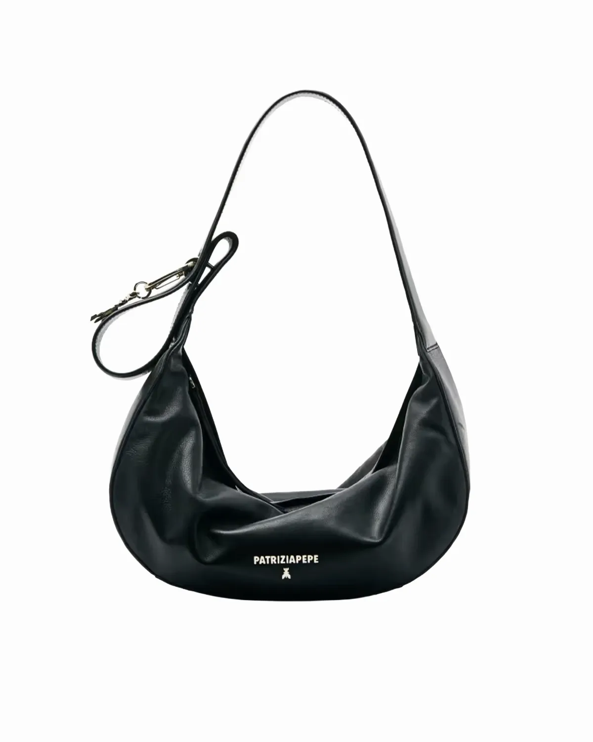 Crescent Calfskin Shoulder Bag by PATRIZIA PEPE