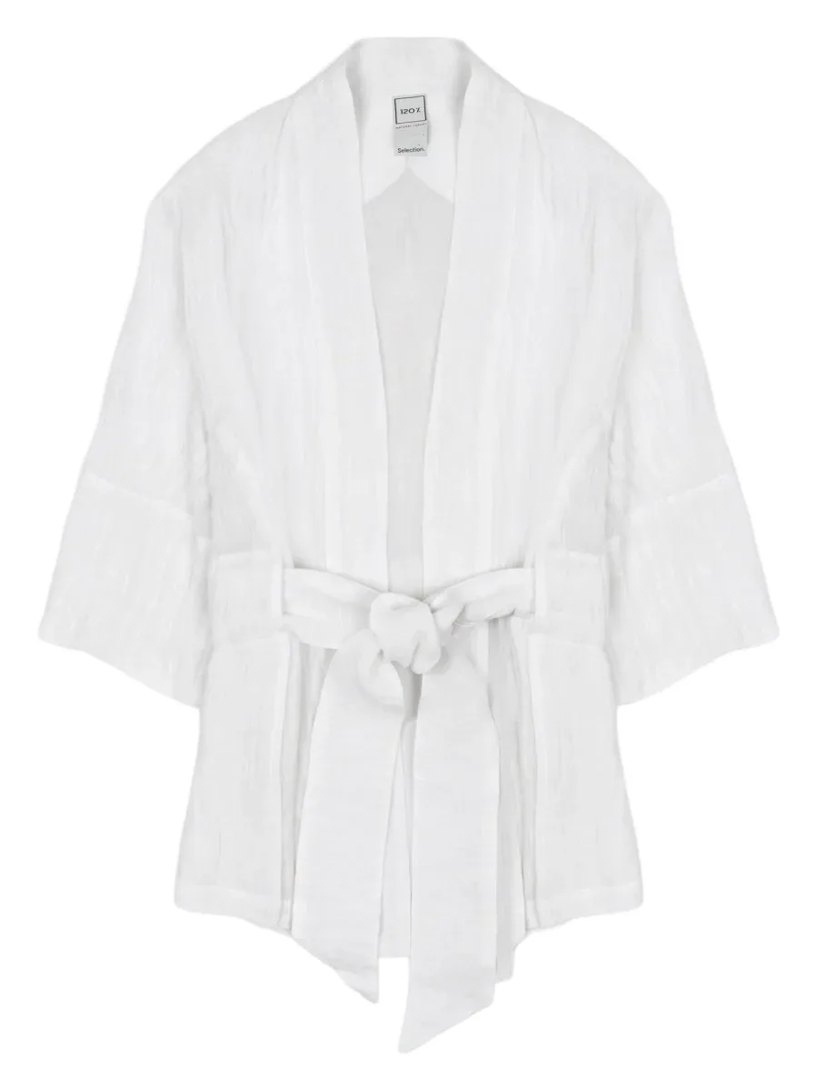 Linen Kimono Jacket by 120% lino