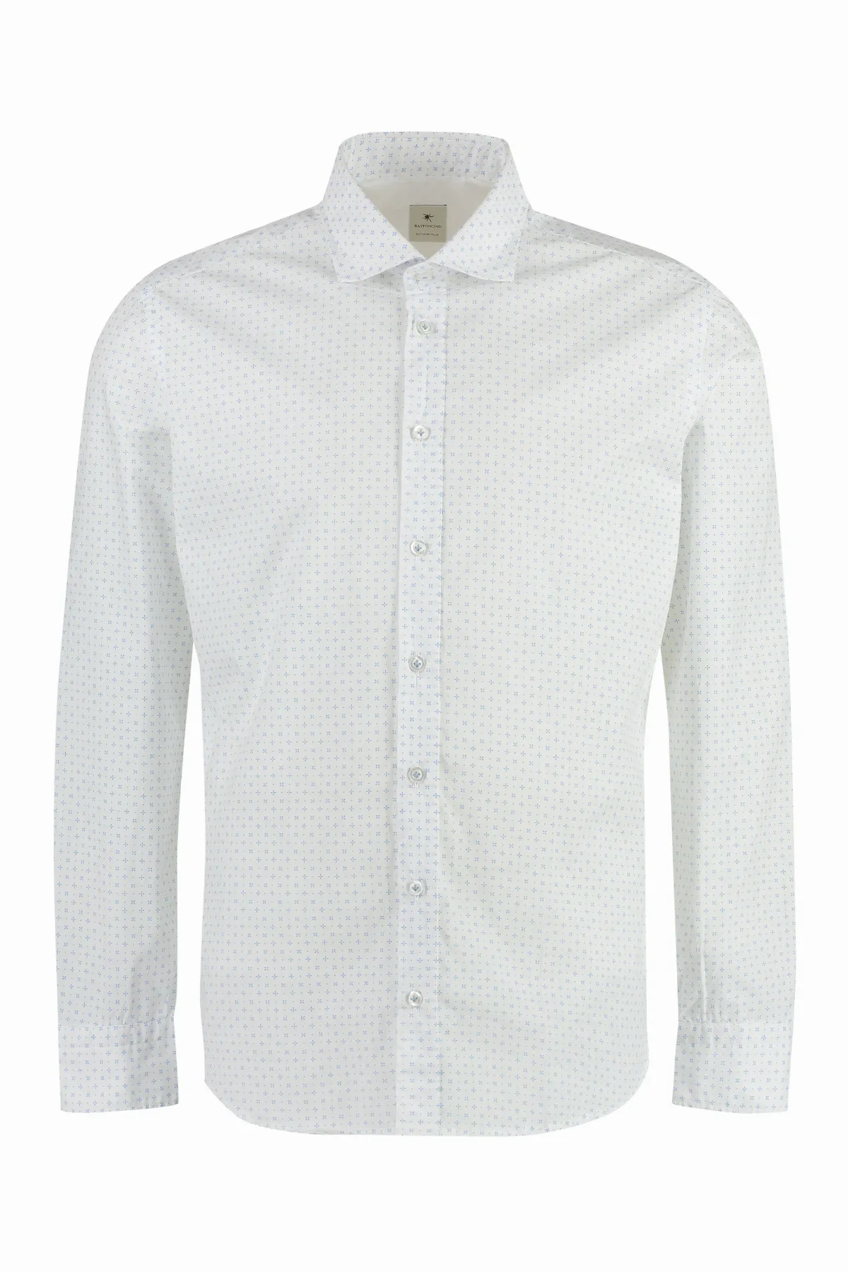 Dotted Cotton Shirt by Bastoncino