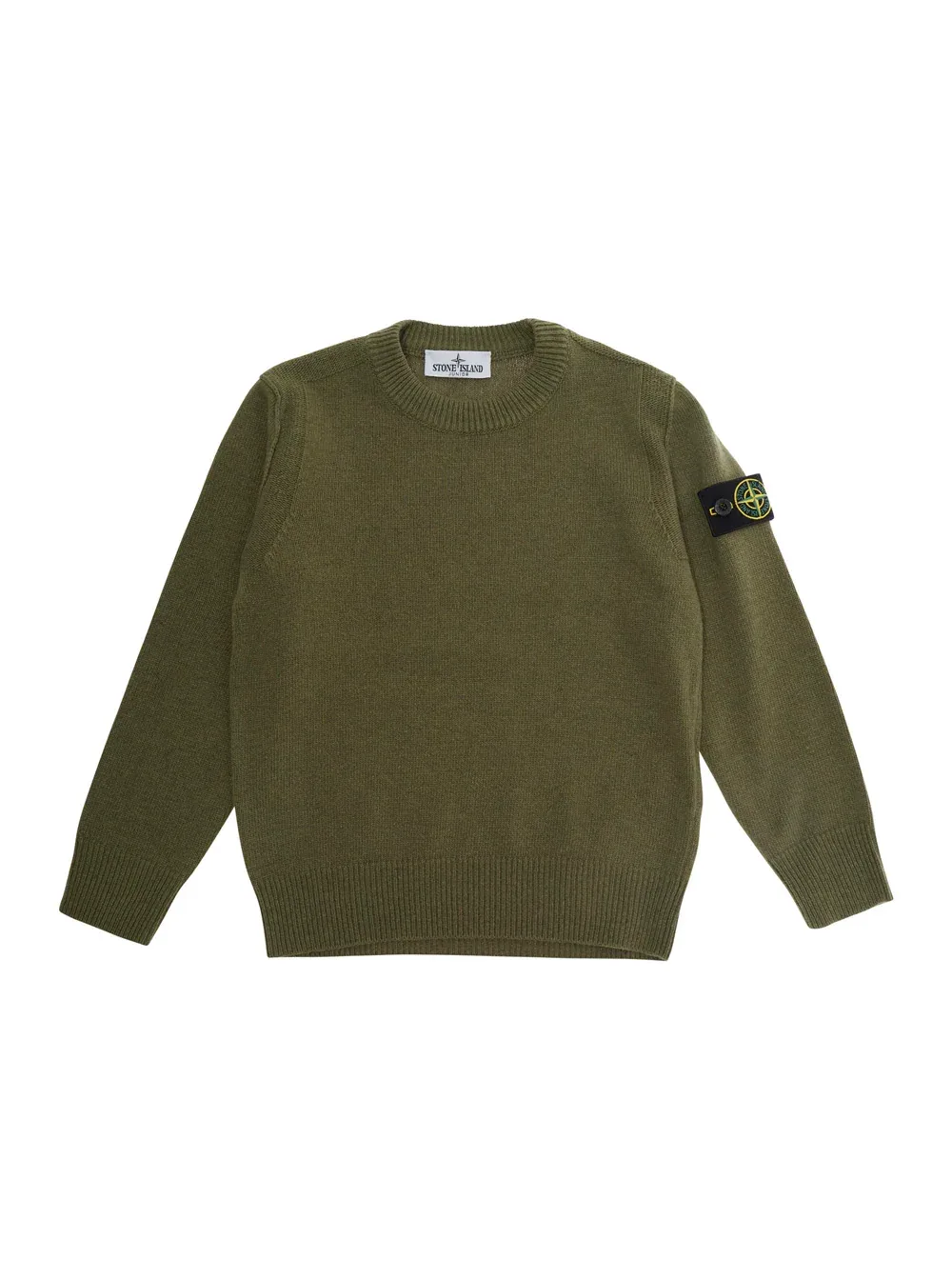 Wool Crew Neck Sweater by Stone Island