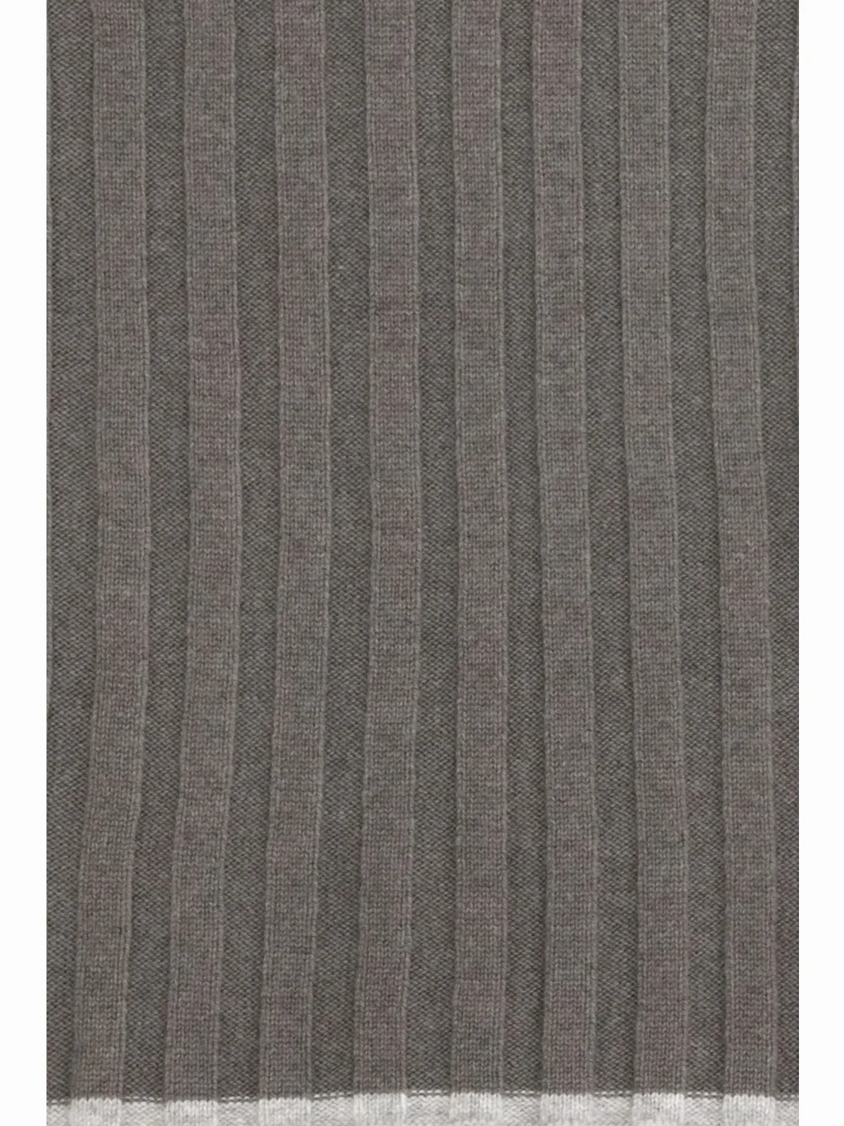 Ribbed Cashmere with Beading Scarf by BRUNELLO CUCINELLI