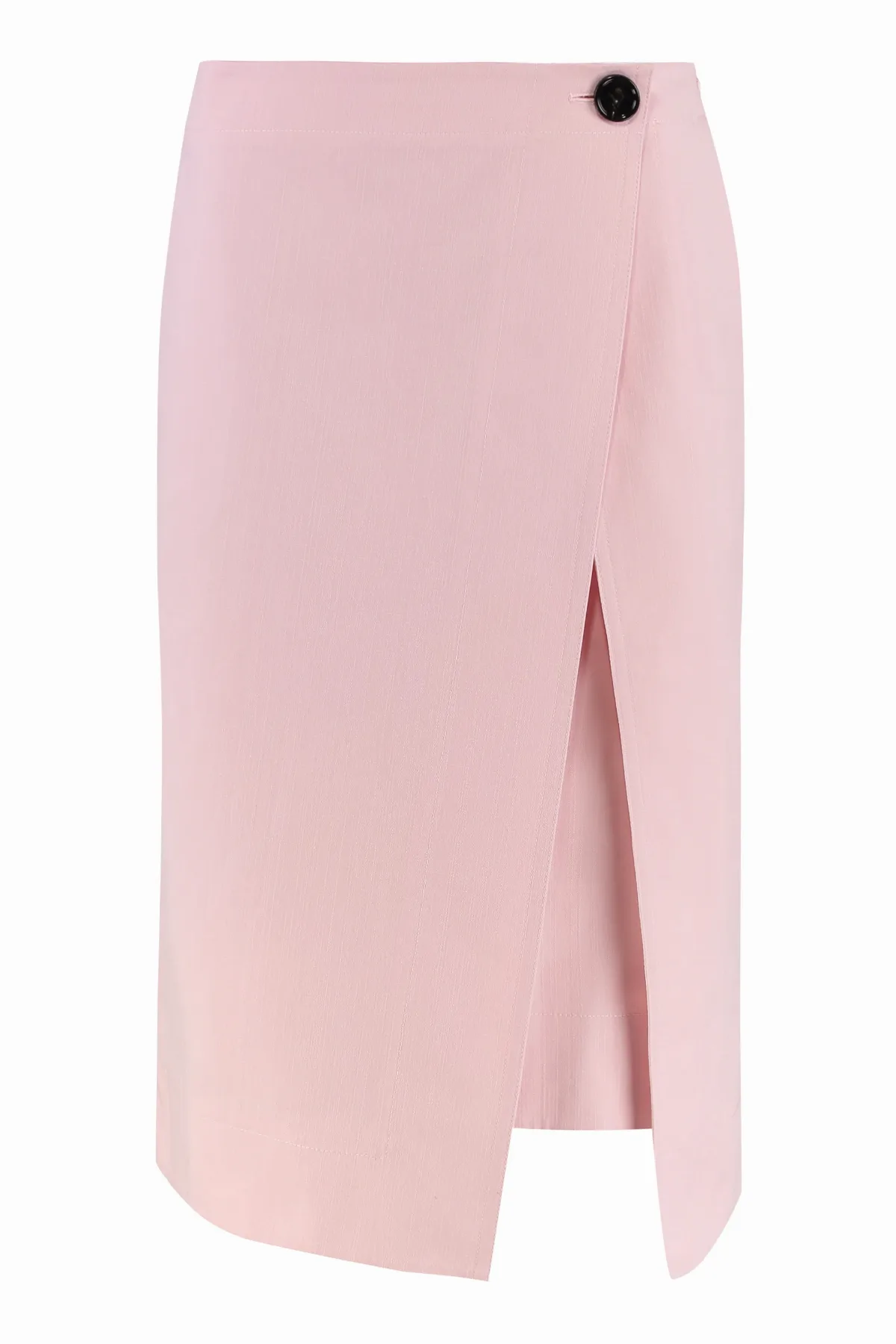 Cotton Wrap Skirt by Bottega Veneta