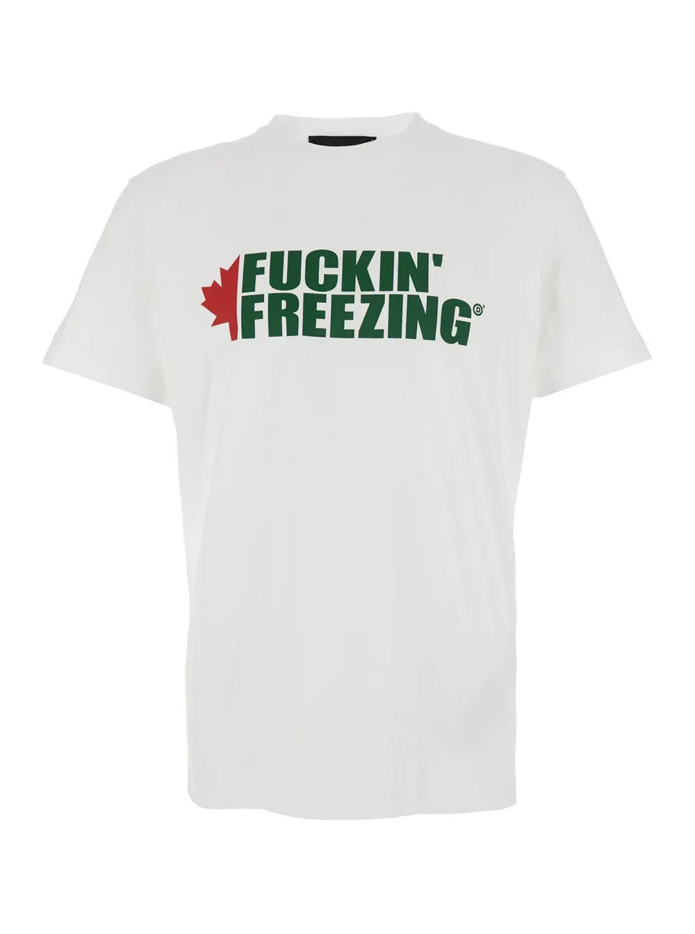 Logo-Printed Cotton T-Shirt by Dsquared2
