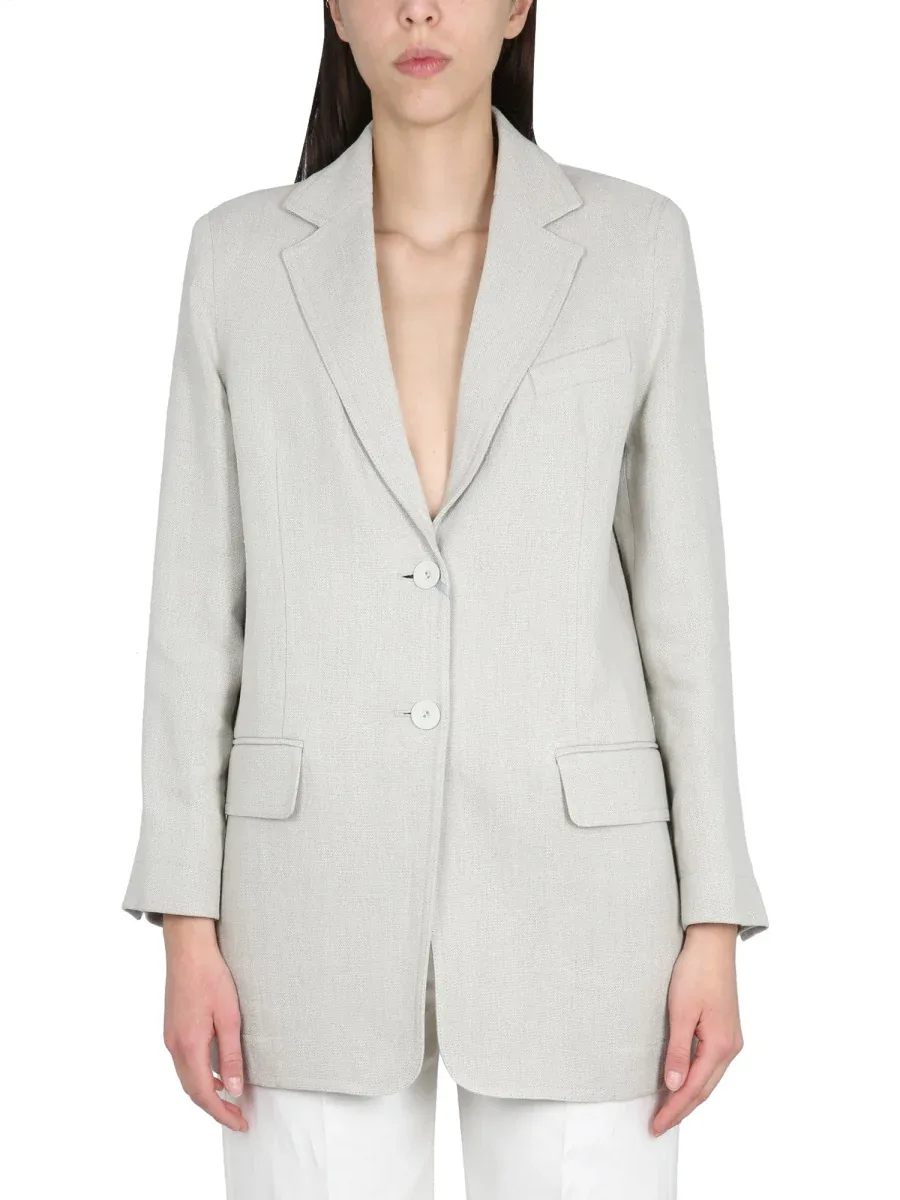 Linen Crêpe Jacket
