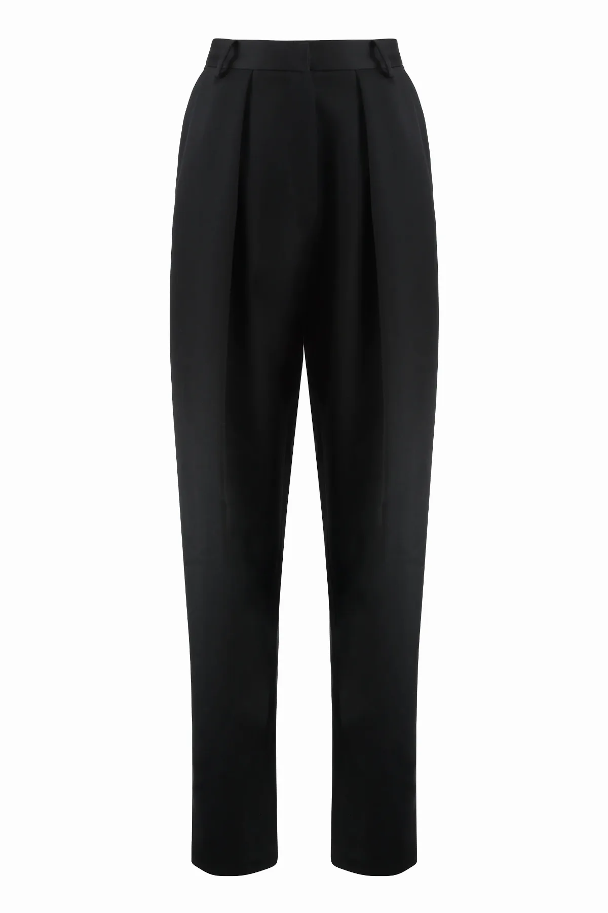Wool Pleated Trousers