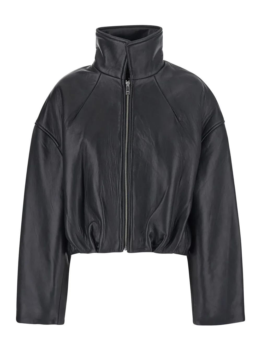 Oversized Leather Jacket